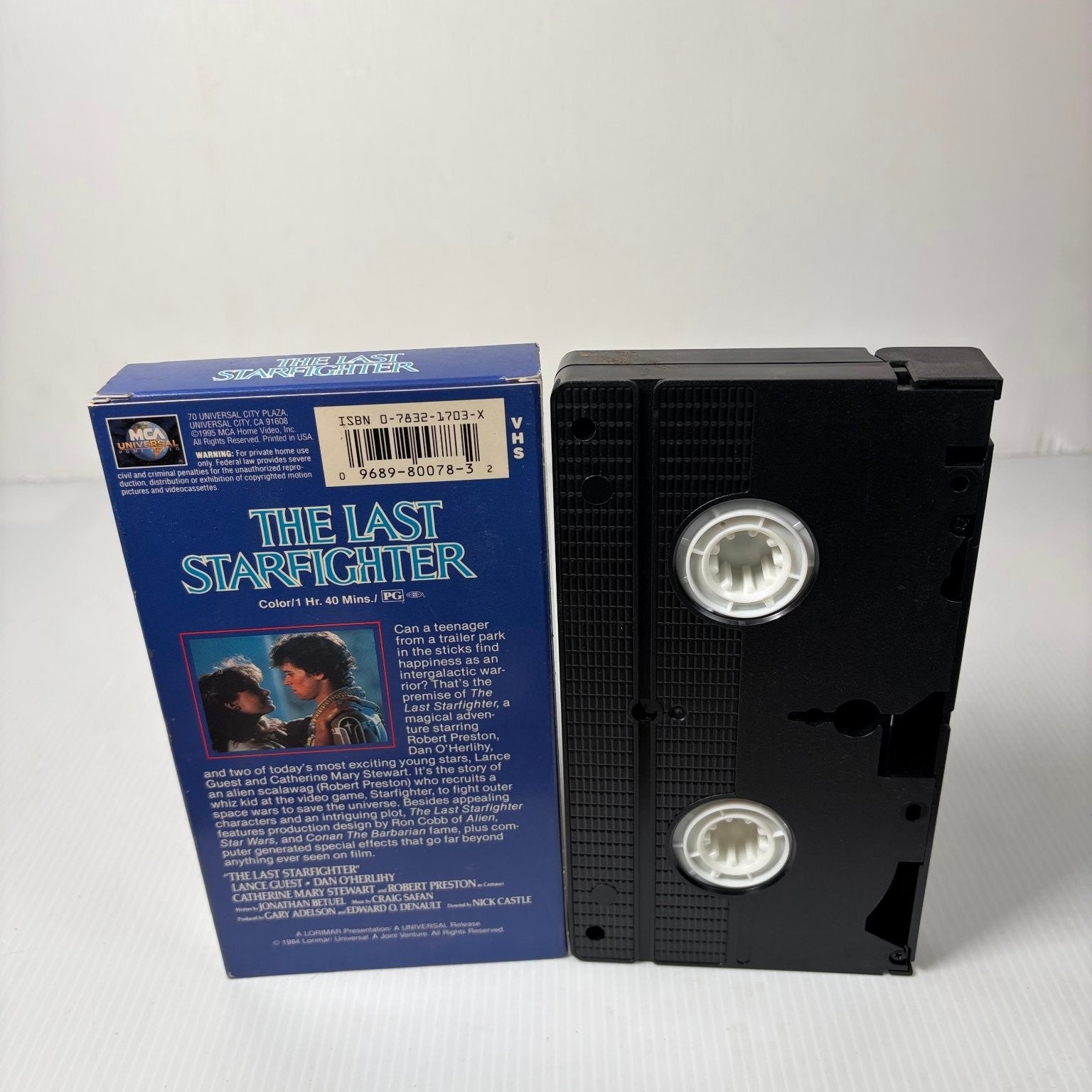 The Last Starfighter VHS 1984 Sci-Fi Adventure MCA Universal Original Release