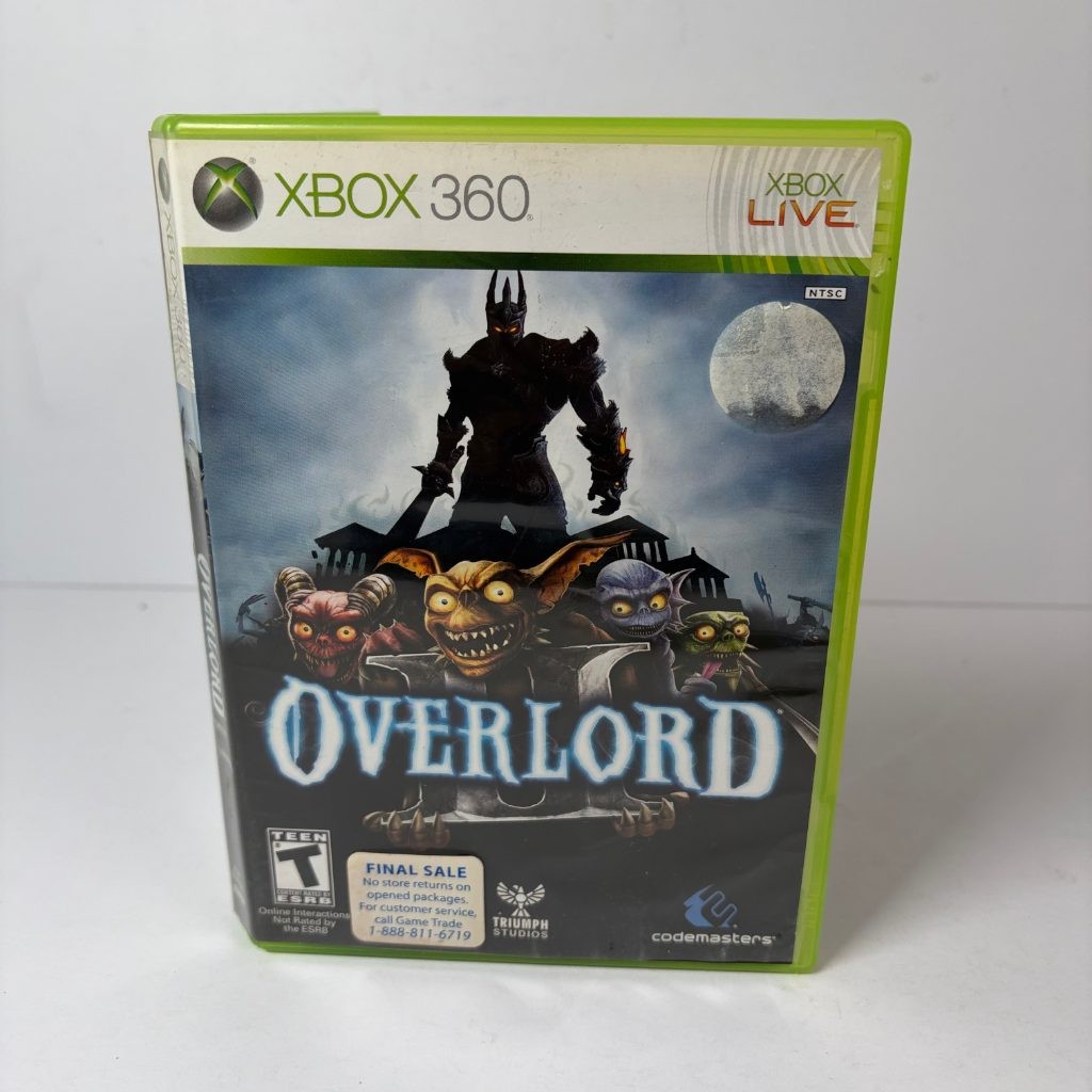 Overlord II Xbox 360 Codemasters Triumph Studios NTSC Complete with Manual
