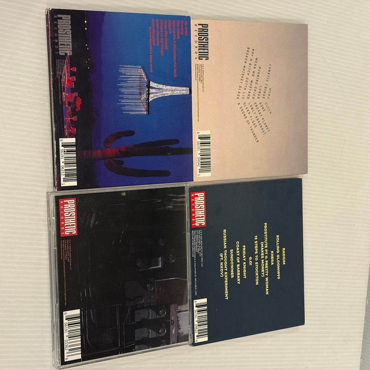 Four Stroke Baron Lot 4 of CDs Data Diamond, Classics, Monoqueen, Silver Screen