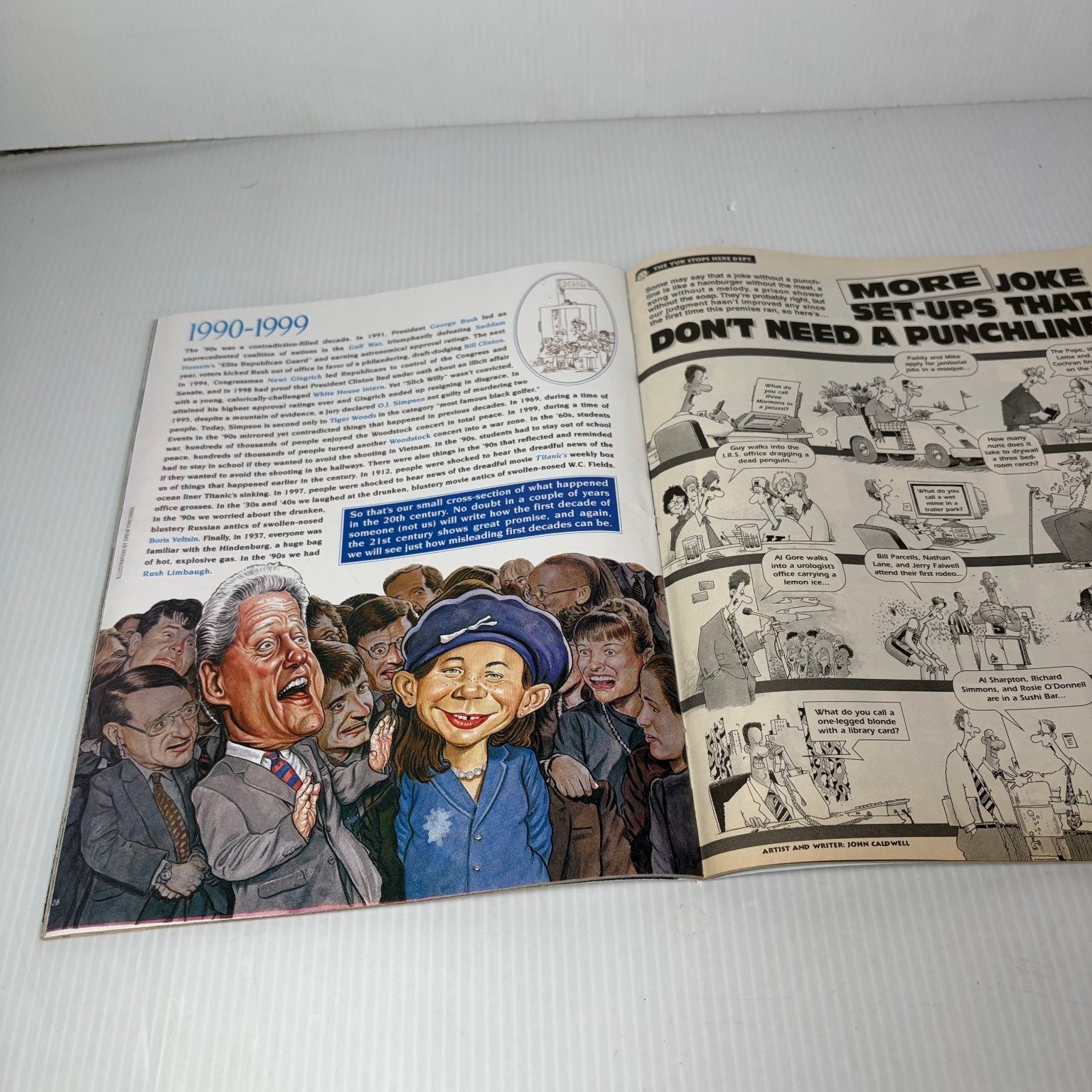 MAD Magazine November 1999 The 20th Century Why It Sucked Special Insert