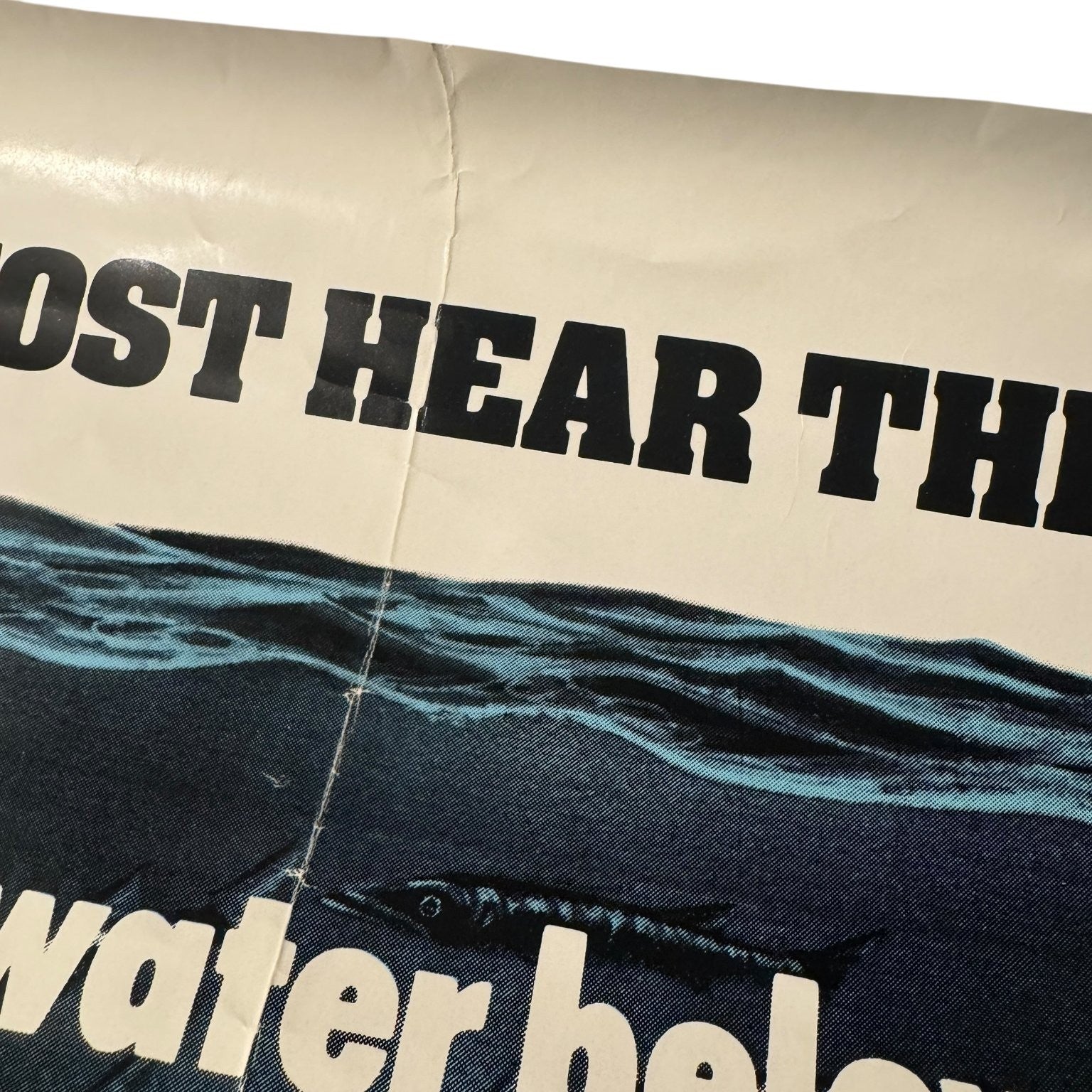 Barracuda 1978 One-Sheet Movie Poster Killer Pack Rare Advance Poster 27"x36"