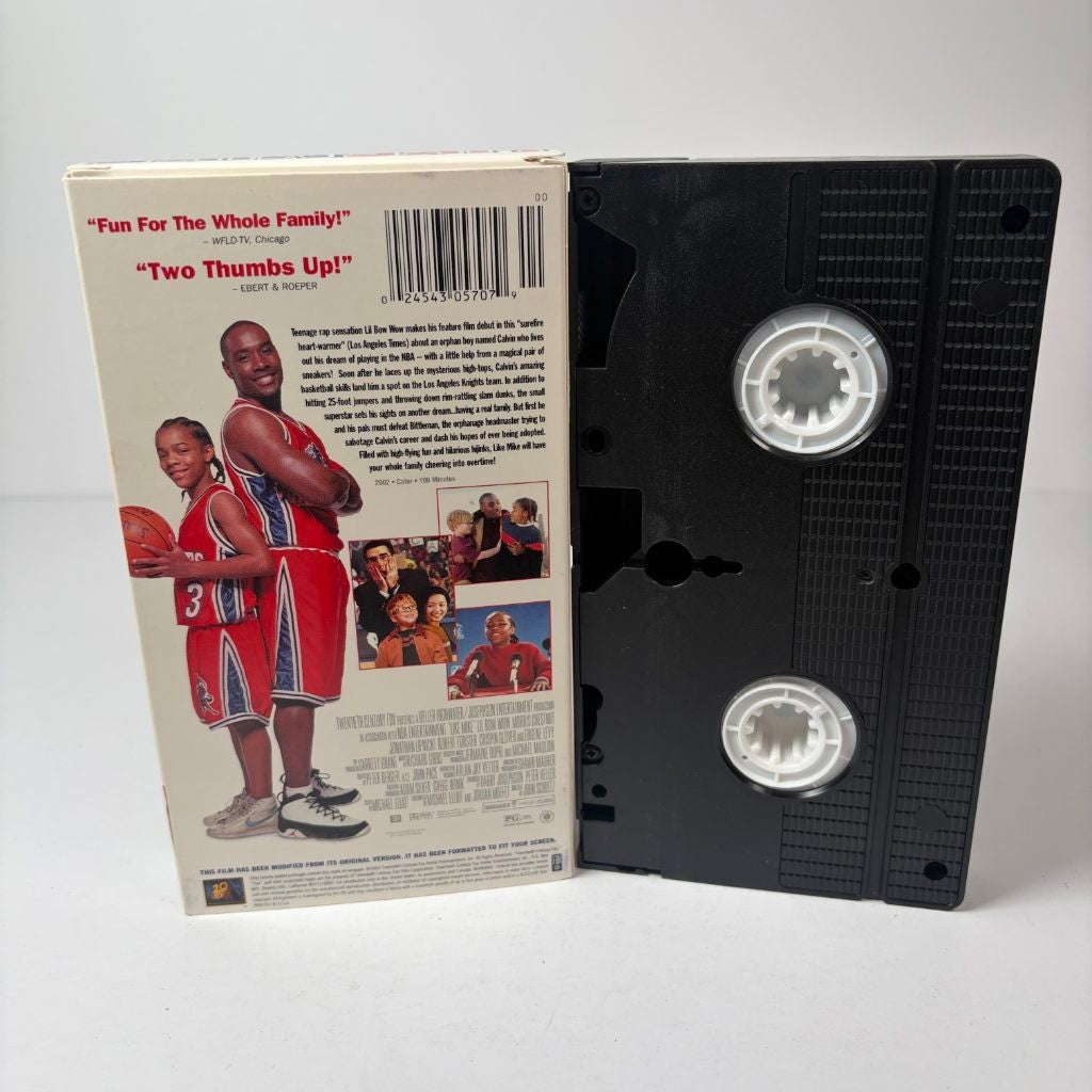 Like Mike VHS Lil Bow Wow 2002 20th Century Fox Family Basketball Comedy