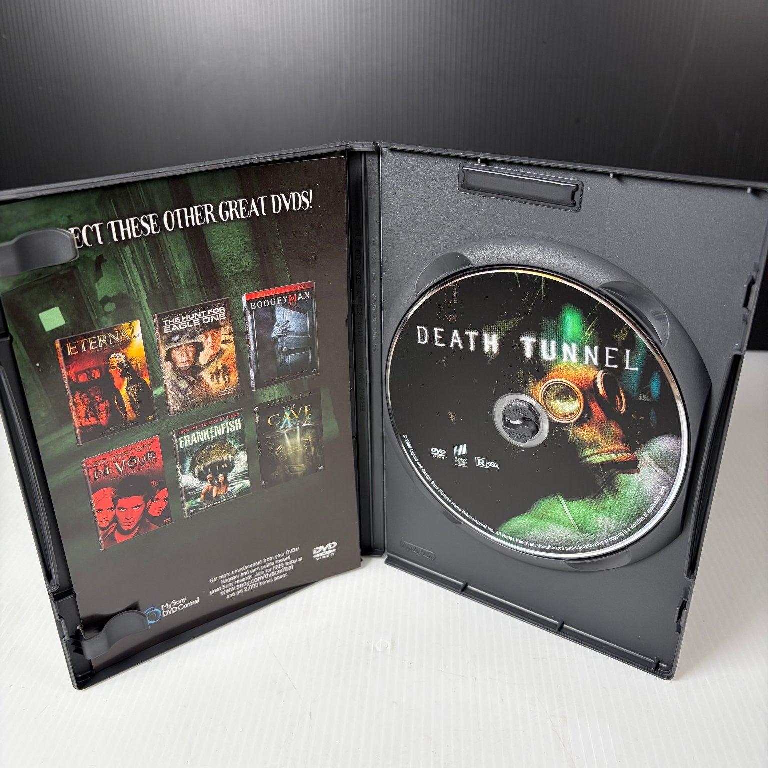 Death Tunnel DVD 2005 Horror Steffany Huckaby Melanie Lewis