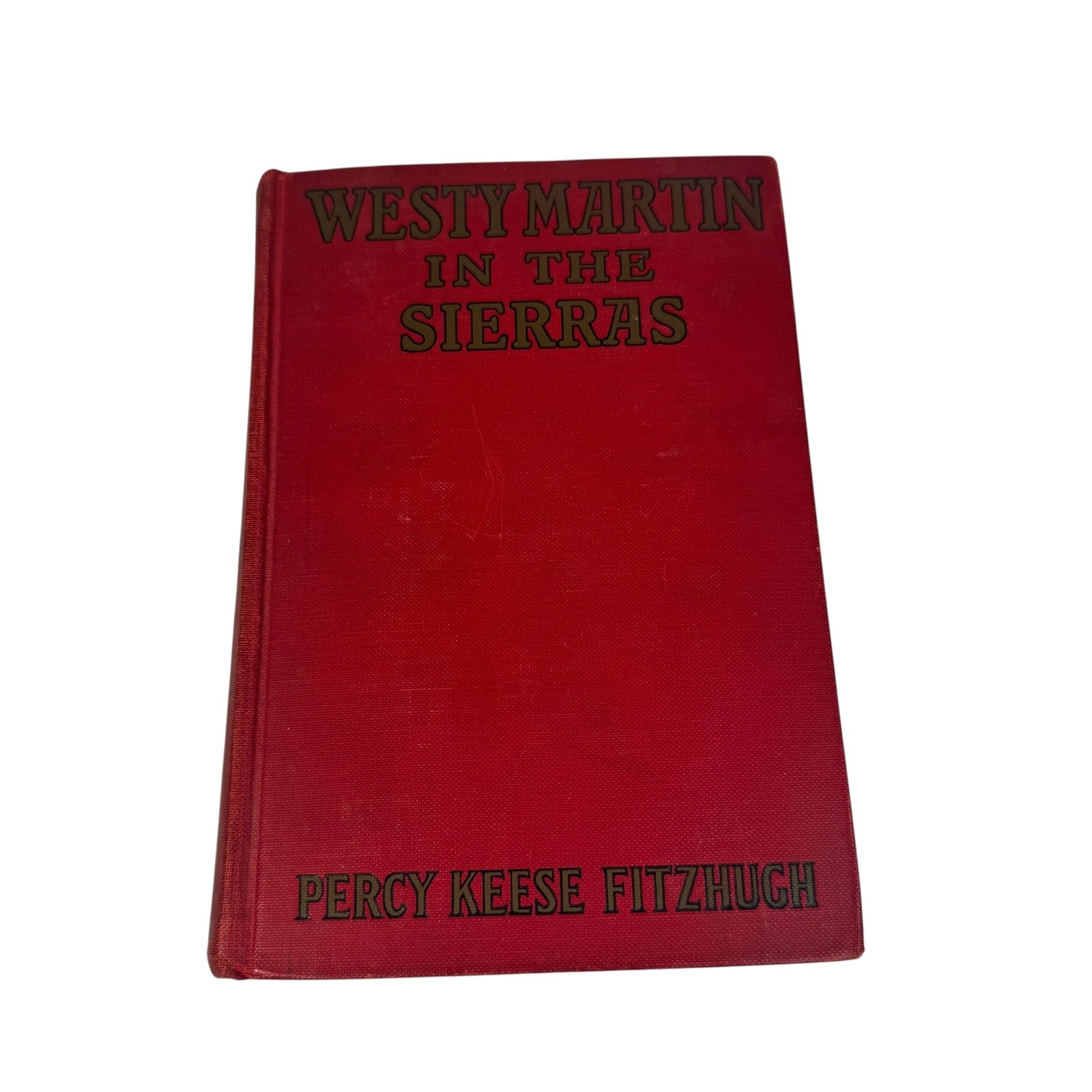 VTG 1931 Westy Martin in the Sierras Percy Fitzhugh Hardcover Rare 1st Print