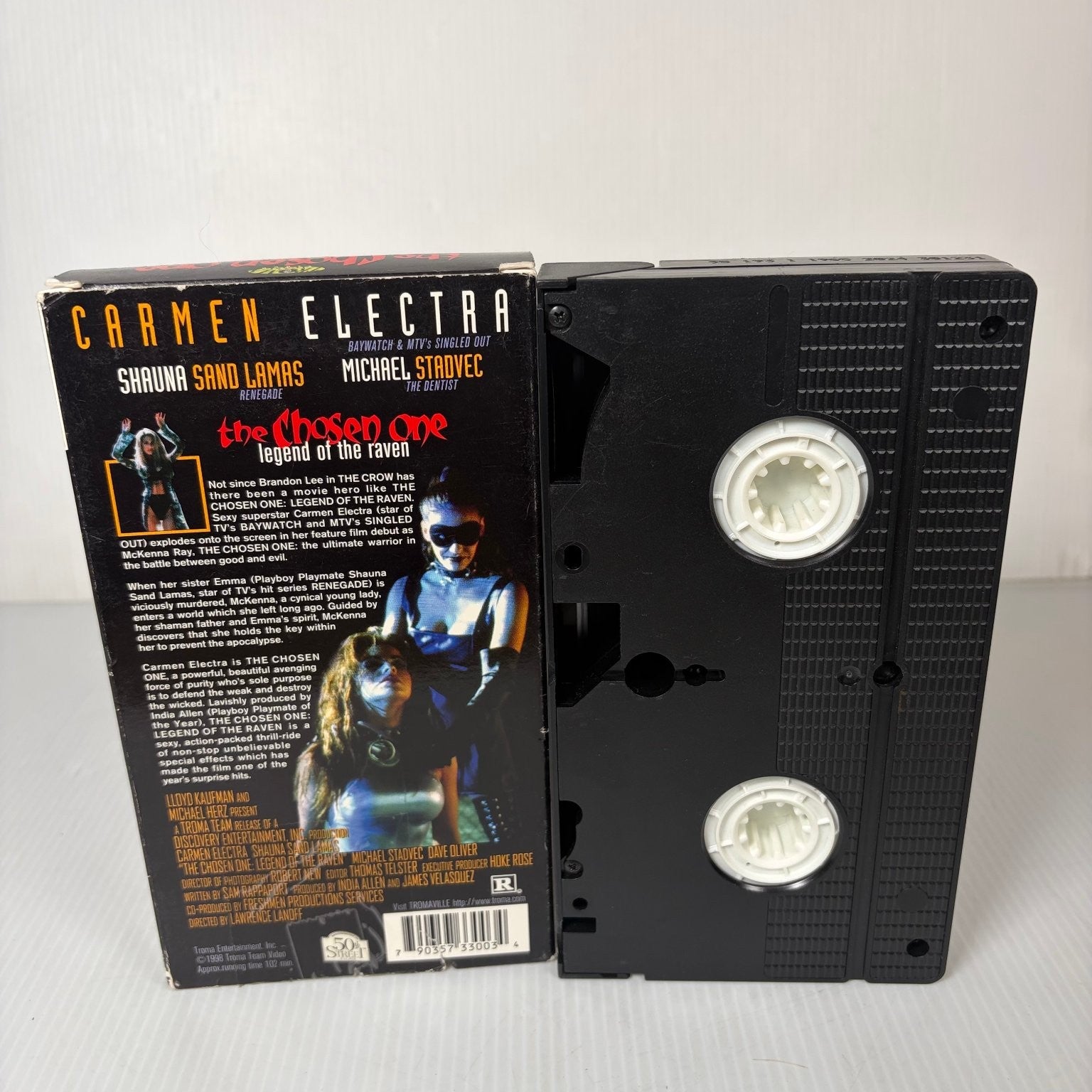 Carmen Electra is The Chosen One VHS 1998 Action Sci-Fi Troma Team Video