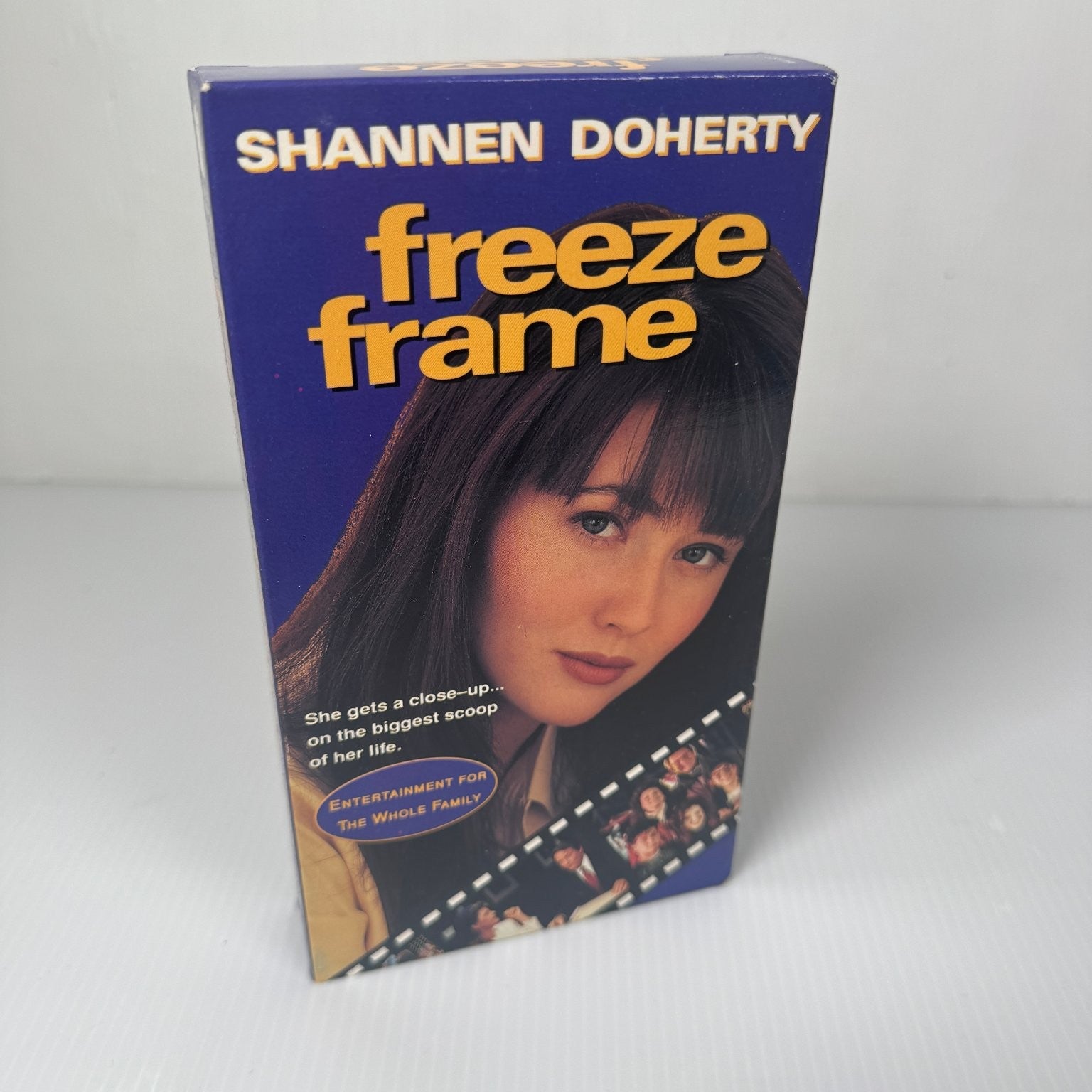 Freeze Frame VHS 1992 Shannen Doherty Drama Original Release New Line Home Video