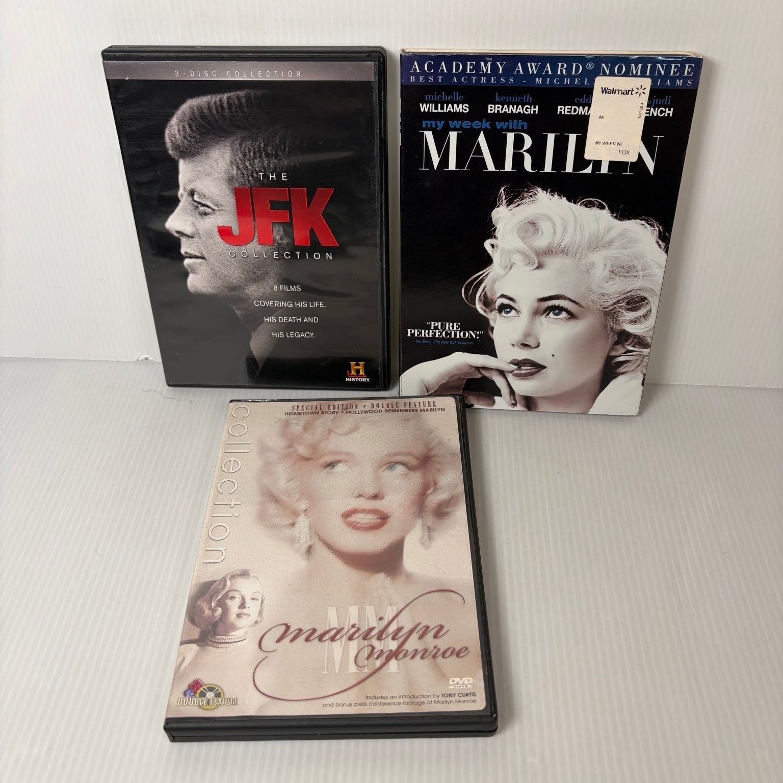 The JFK Collection, My Week With Marilyn & Marilyn Monroe Collection DVD Set