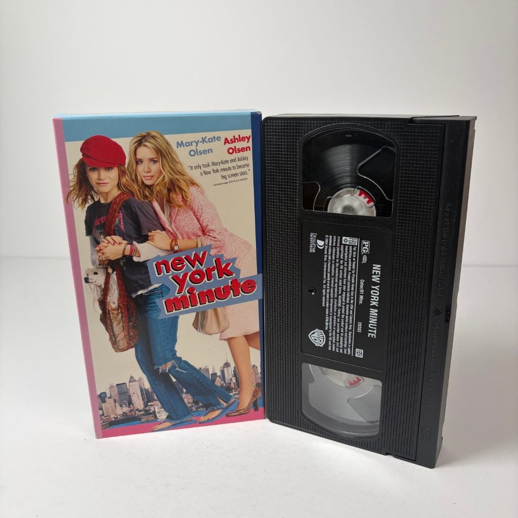 New York Minute VHS Mary-Kate & Ashley Olsen 2004 Comedy Warner Bros