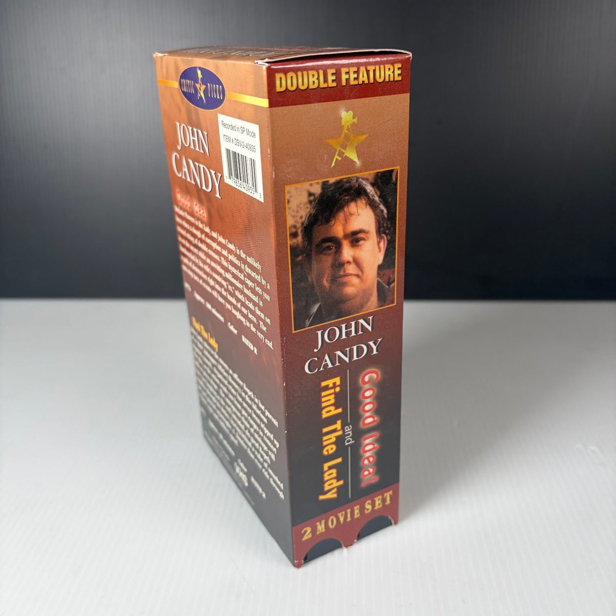 Good Idea! & Find The Lady VHS 1970s John Candy Comedy Double Feature Picks