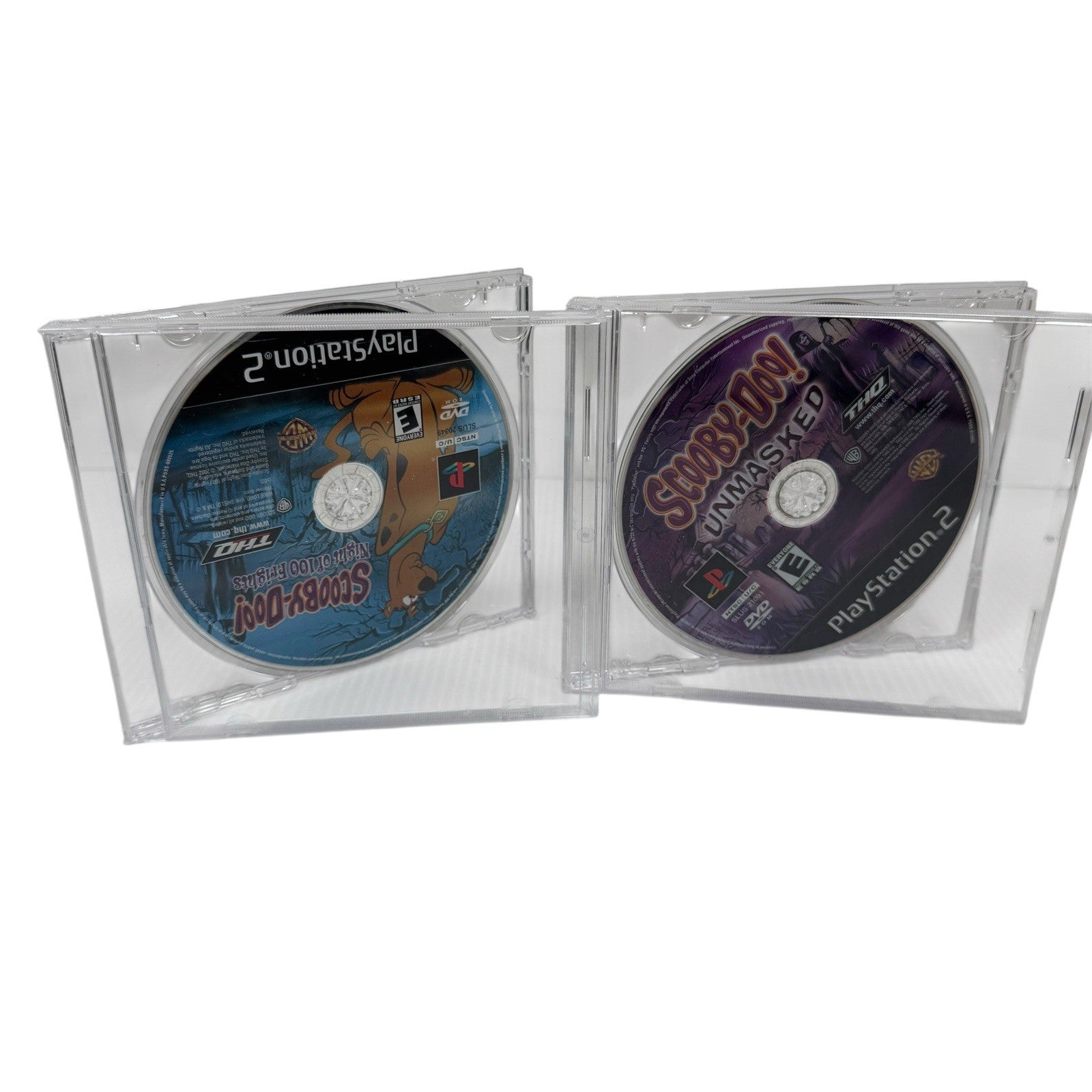 Scooby-Doo Unmasked & Night Of 100 Frights 2-Pack Sony PlayStation 2 Discs Only
