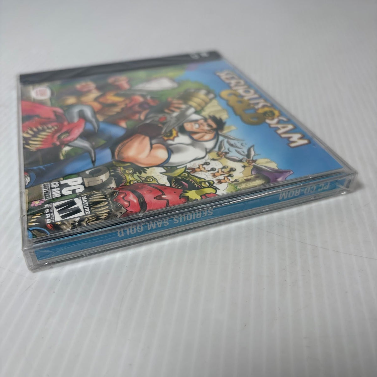 Serious Sam Gold PC CD-ROM Video Game FPS Action Multiplayer Sealed