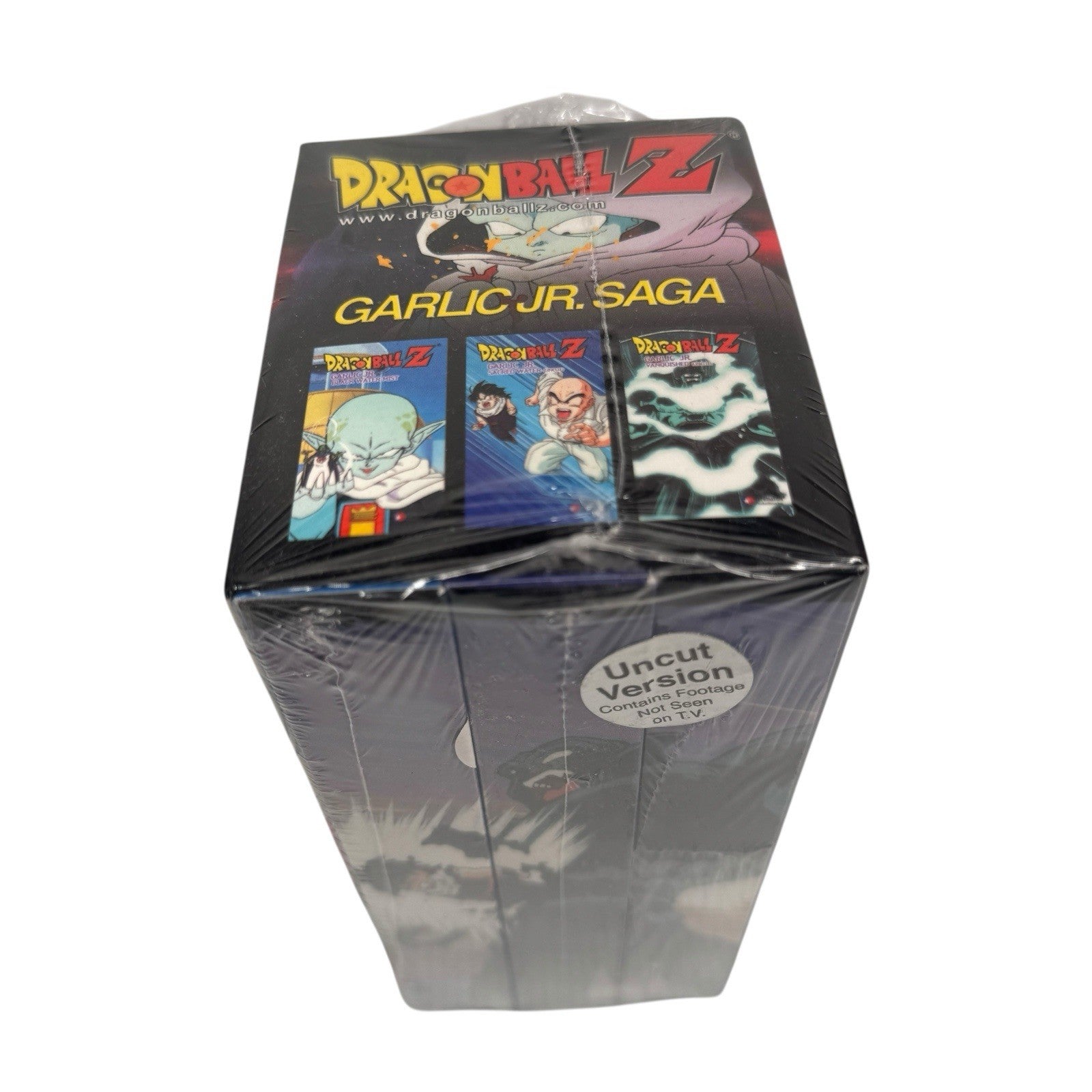 Dragon Ball Z Garlic Jr. Saga Box Set Uncut (VHS, 2003, 3-Tape) Sealed