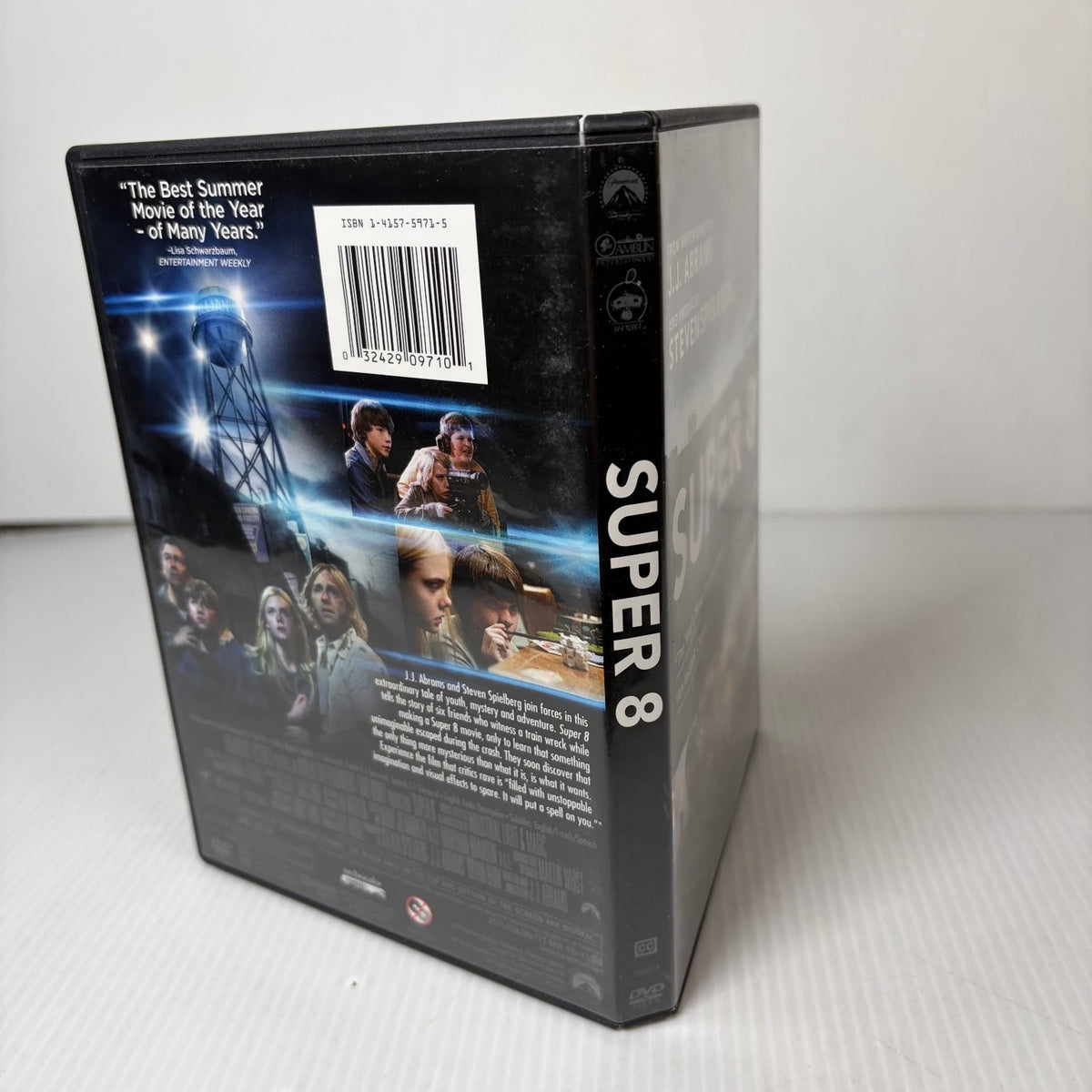 Super 8 DVD 2011 J.J. Abrams Steven Spielberg Sci-Fi Mystery Adventure