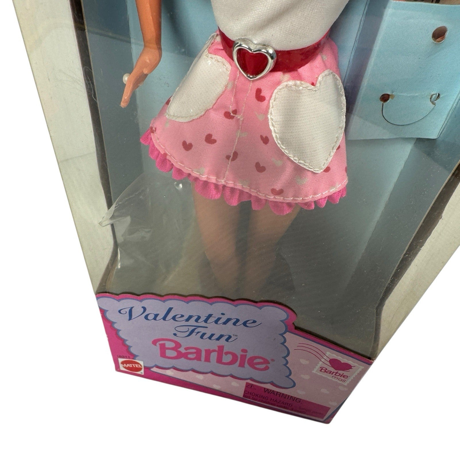 Valentine Fun Barbie #16311 SEALED VINTAGE 1996 Special Ed. Heart Shirt Skirt