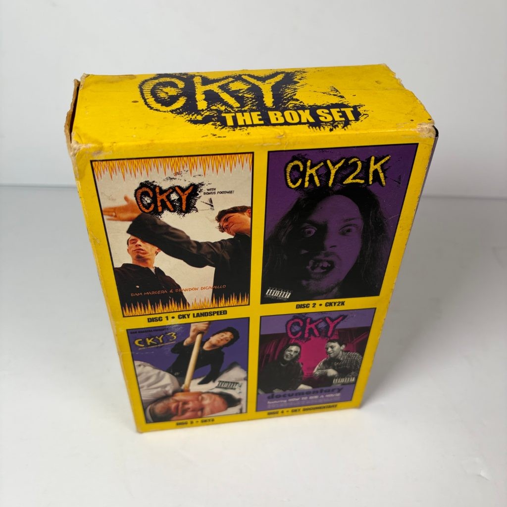 CKY The Box Set 4 DVD Bam Margera Landspeed CKY2K CKY3 Documentary Skateboard