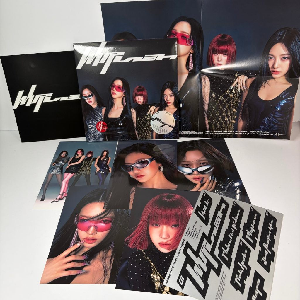 aespa Whiplash The 5th Mini Album CD Photobook Poster Postcards Target Exclusive