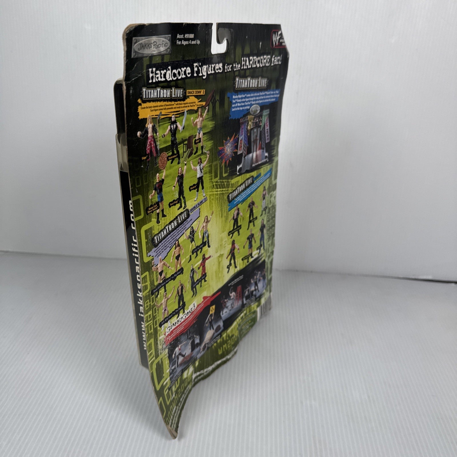 Edge WWF action figure Wrestlemania 2000 JAKKS Pacific NIB Titantron
