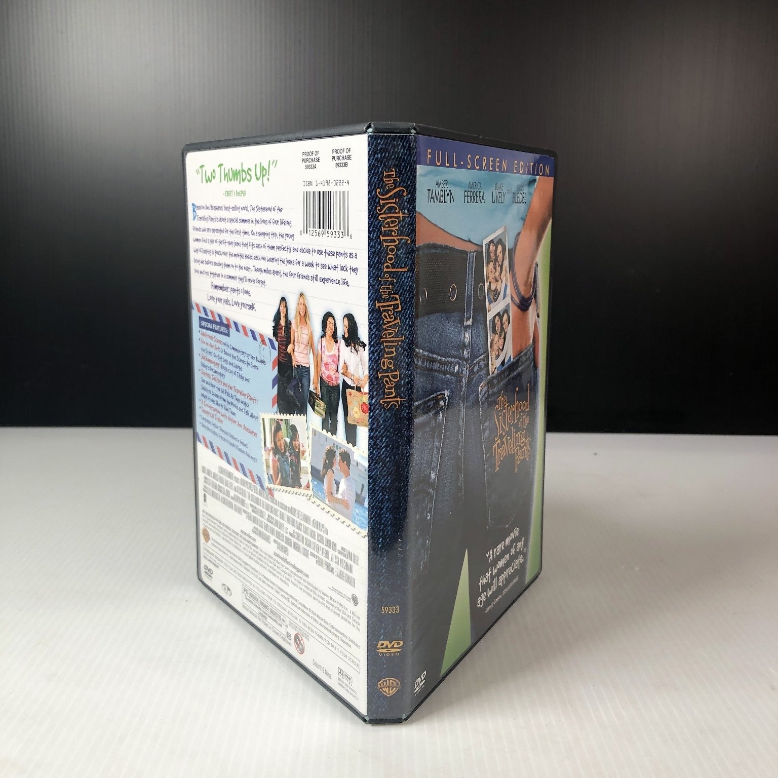 The Sisterhood of the Traveling Pants DVD 2005 Full-Screen Amber Tamblyn