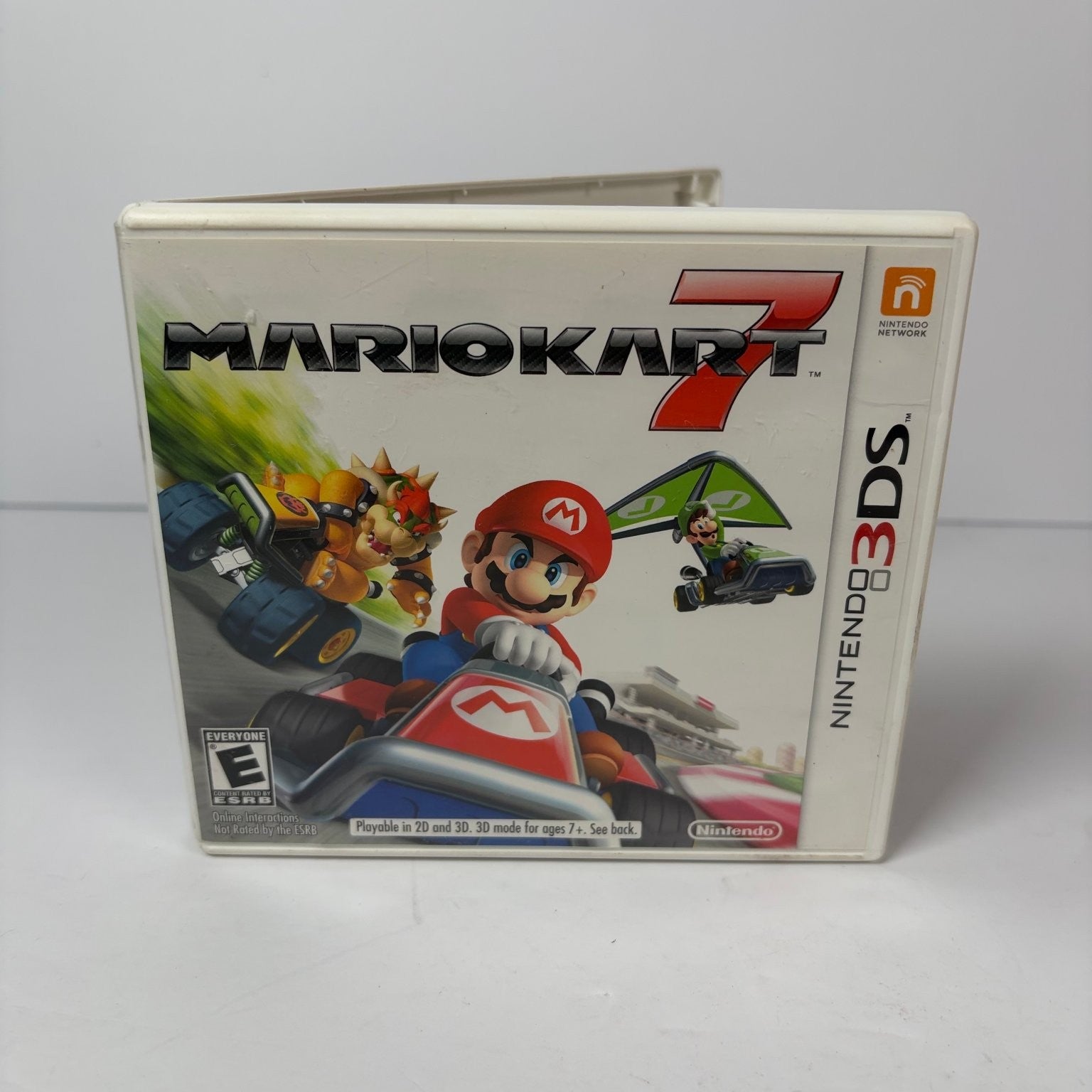 Mario Kart 7 Nintendo 3DS Video Game Multiplayer Racing 3D Complete CIB