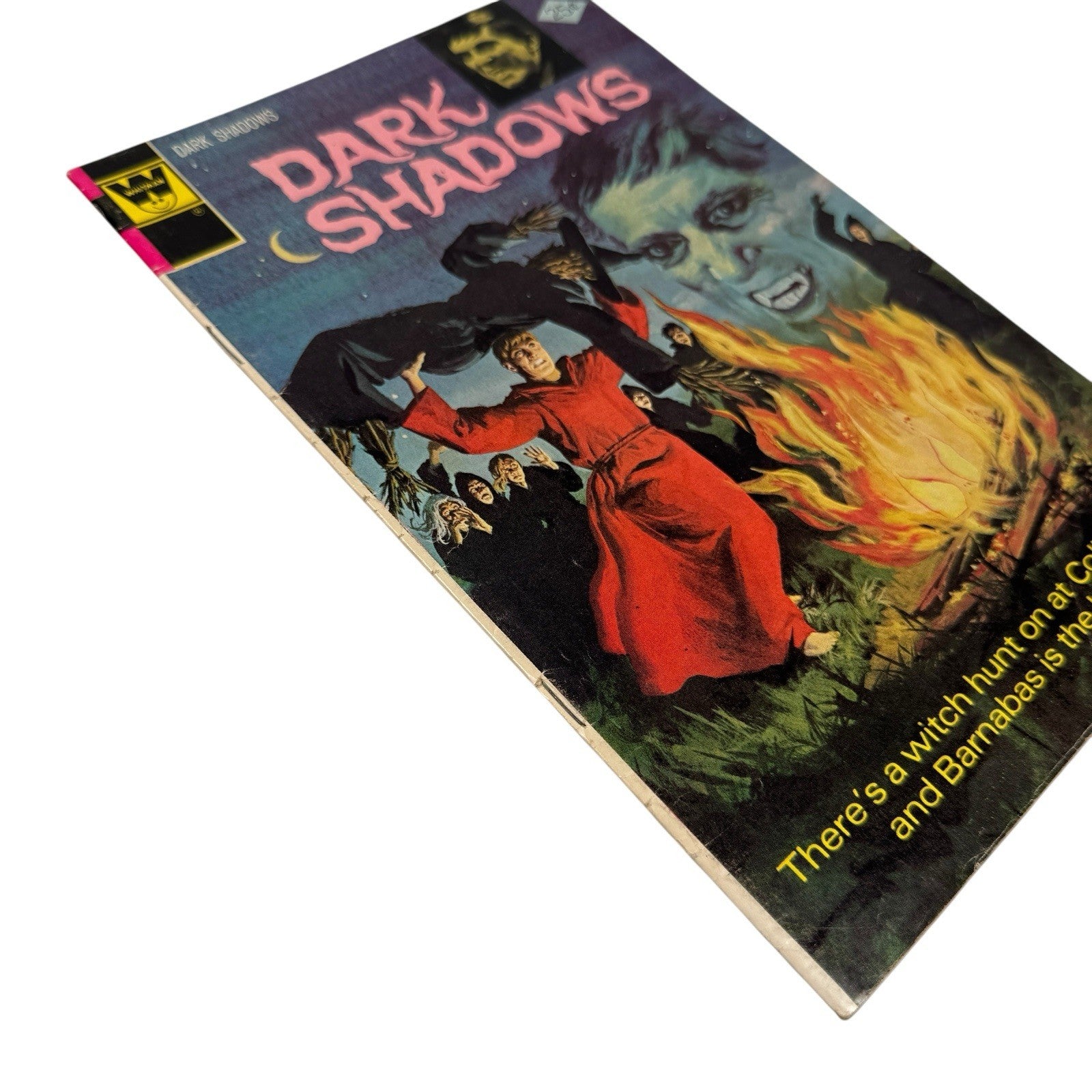 VTG 1974 Dark  Shadows #30 Gold Key Whitman Witch Hunt At Collingwood Barnabus