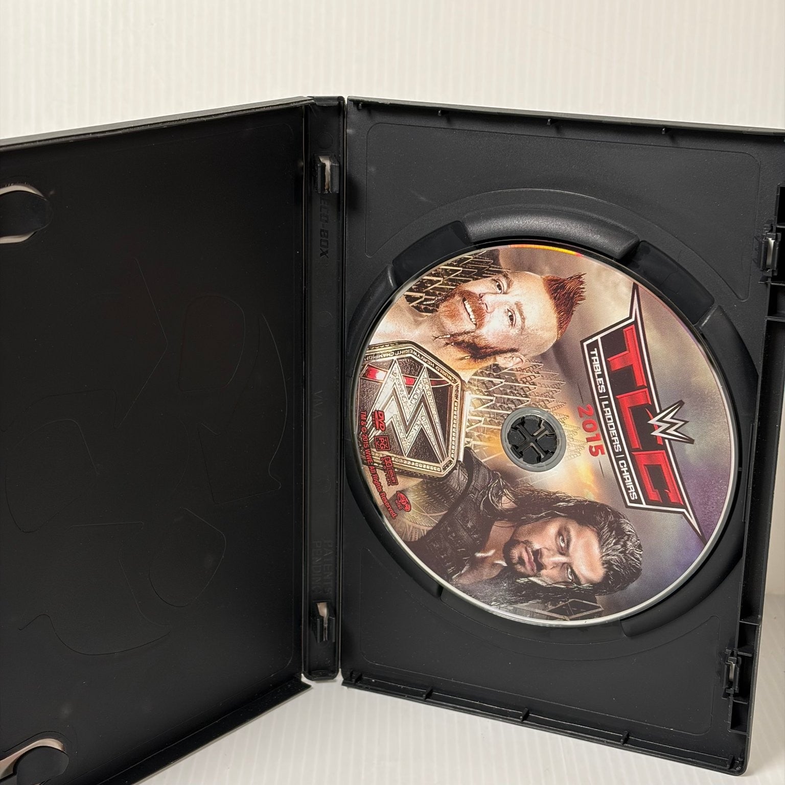 WWE TLC Tables Ladders Chairs 2015 DVD Roman Reigns Sheamus Dean Ambrose