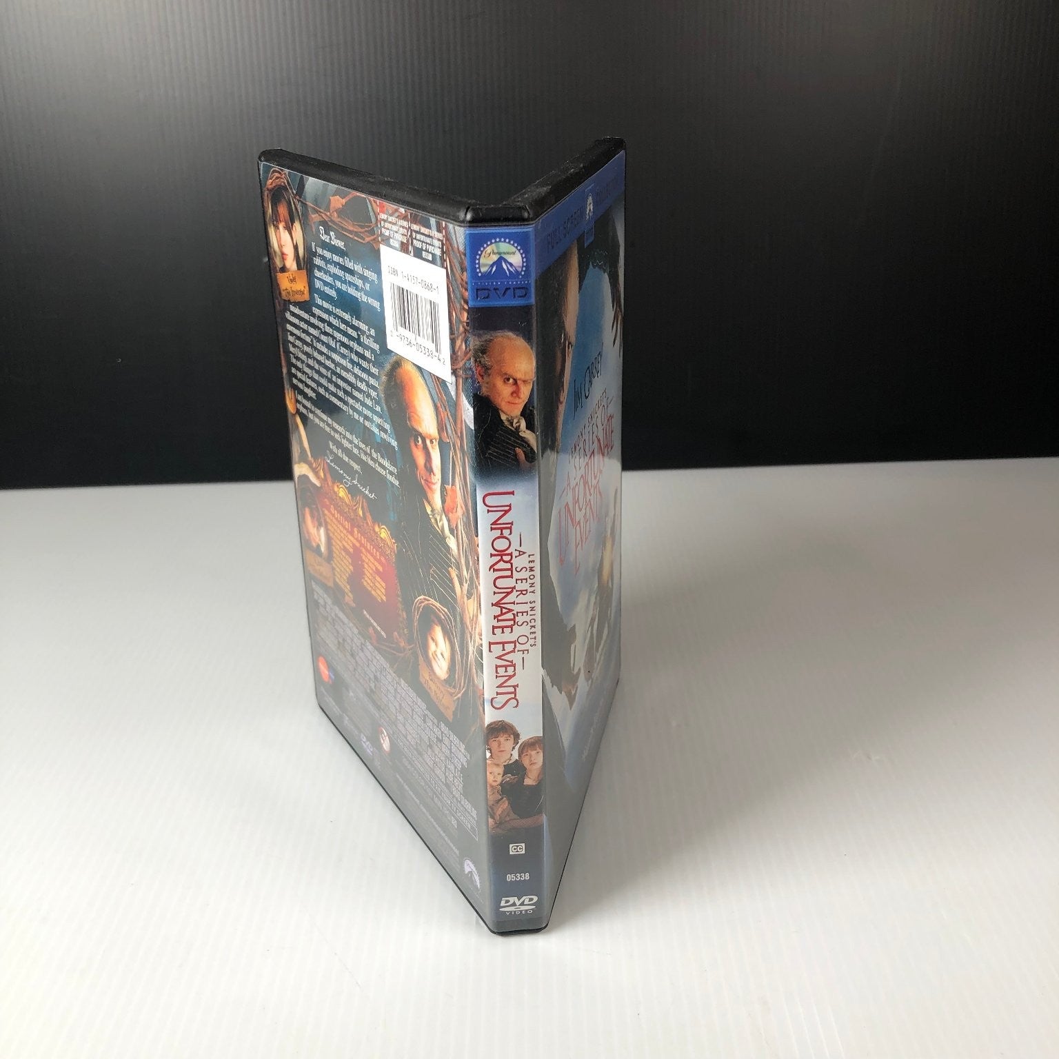 Lemony Snicket's A Series of Unfortunate Events DVD 2004 Jim Carrey