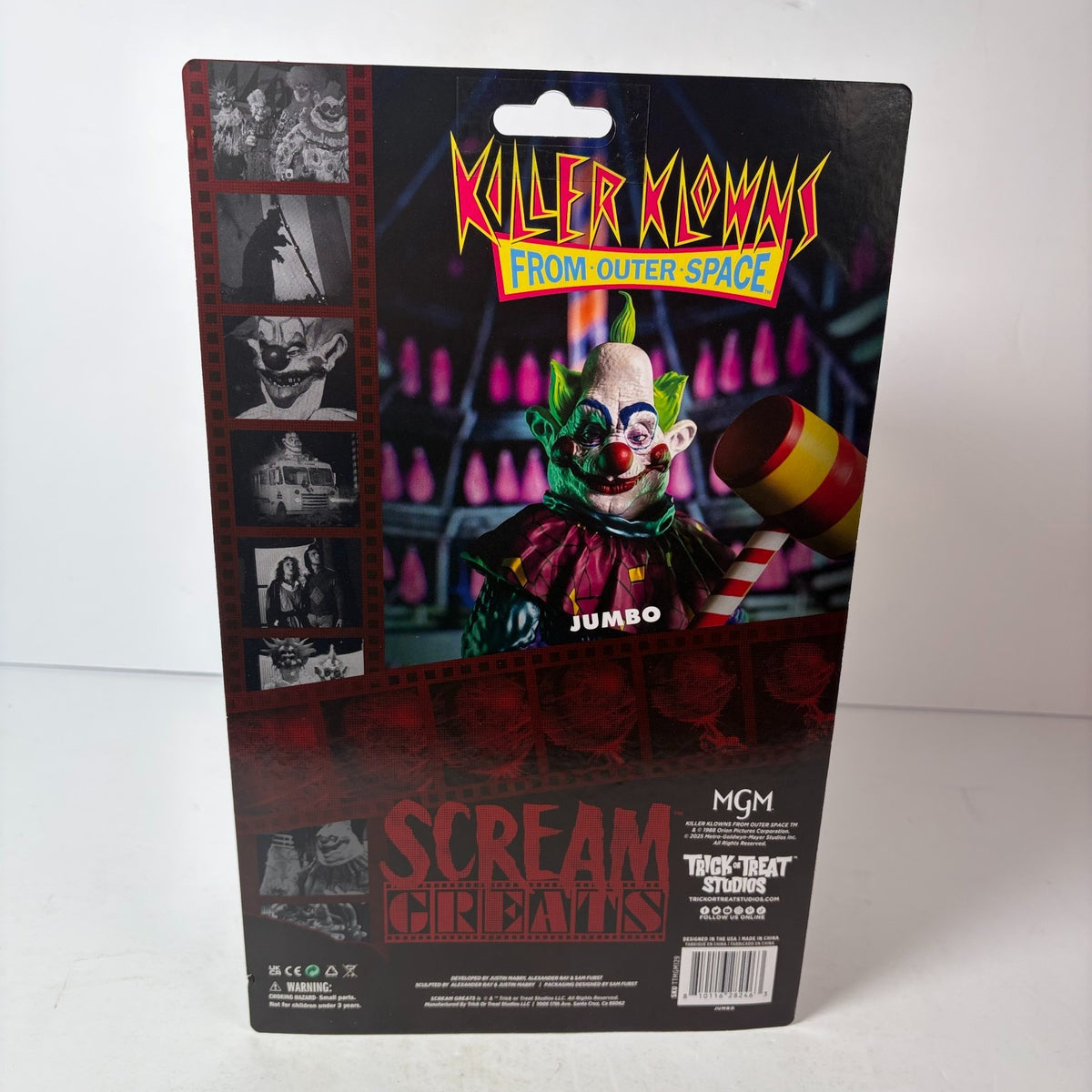 Killer Klowns from Outer Space Jumbo the Clown 8" Figure Scream Greats Series 2