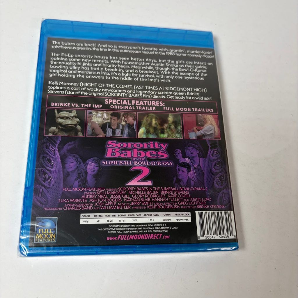 Sorority Babes in the Slimeball Bowl-O-Rama 2 Blu-ray Full Moon Horror Comedy