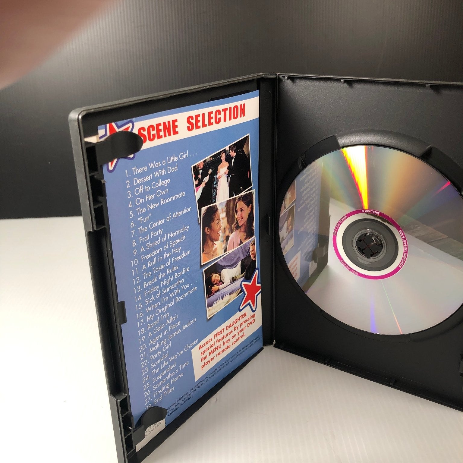 First Daughter DVD 2004 Katie Holmes Widescreen Special Features