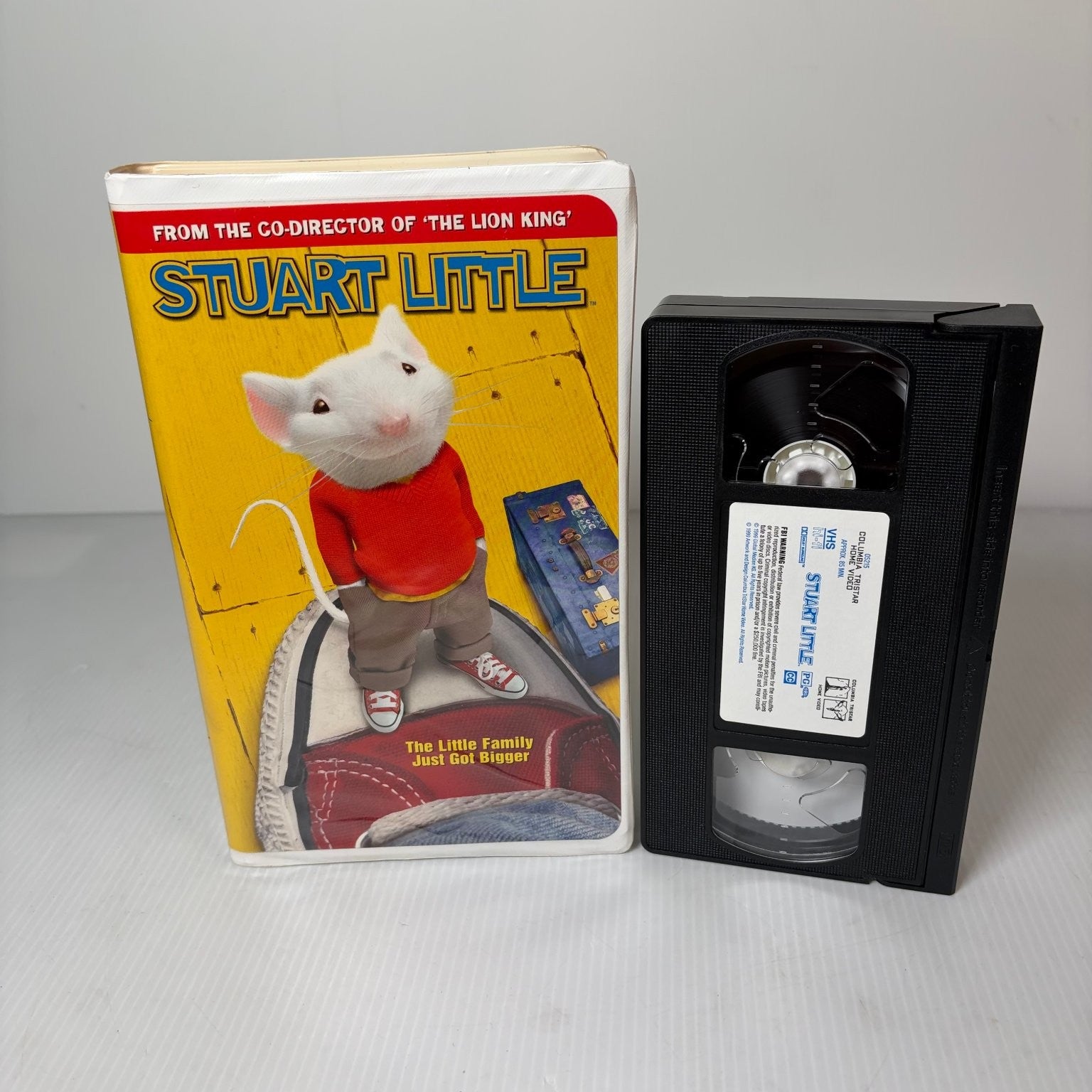 Stuart Little VHS 1999 Family Adventure Columbia Pictures PG Movie