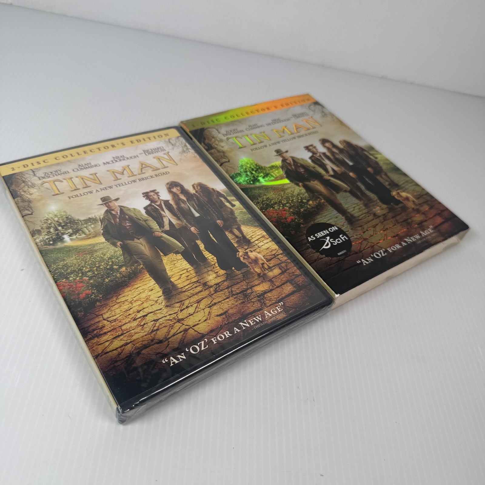 Tin Man DVD 2007 2-Disc Collector's Edition Zooey Deschanel Sci-Fi w/ Slipcase