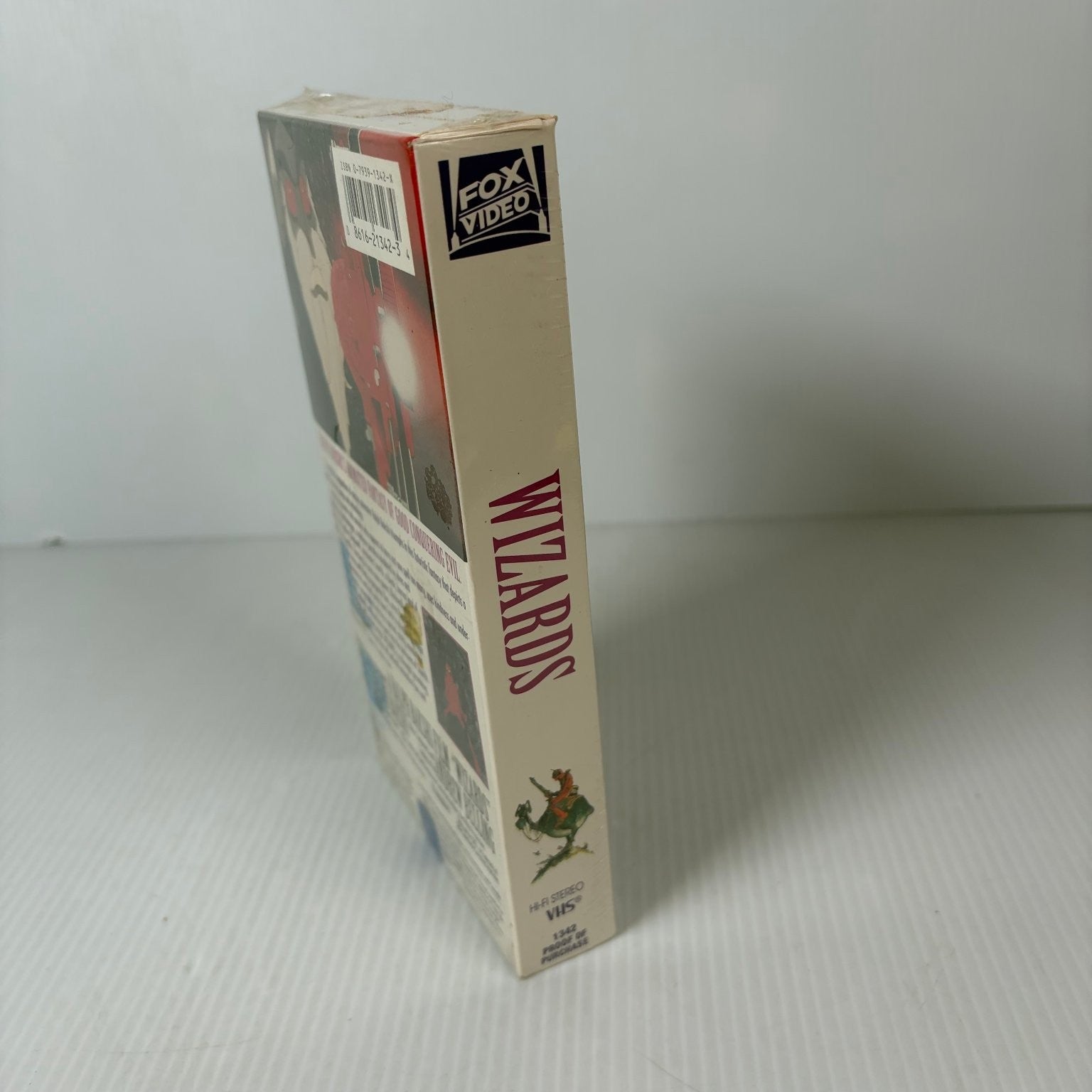 Wizards VHS 1977 Ralph Bakshi Animated Fantasy Sci-Fi Fox Video Sealed