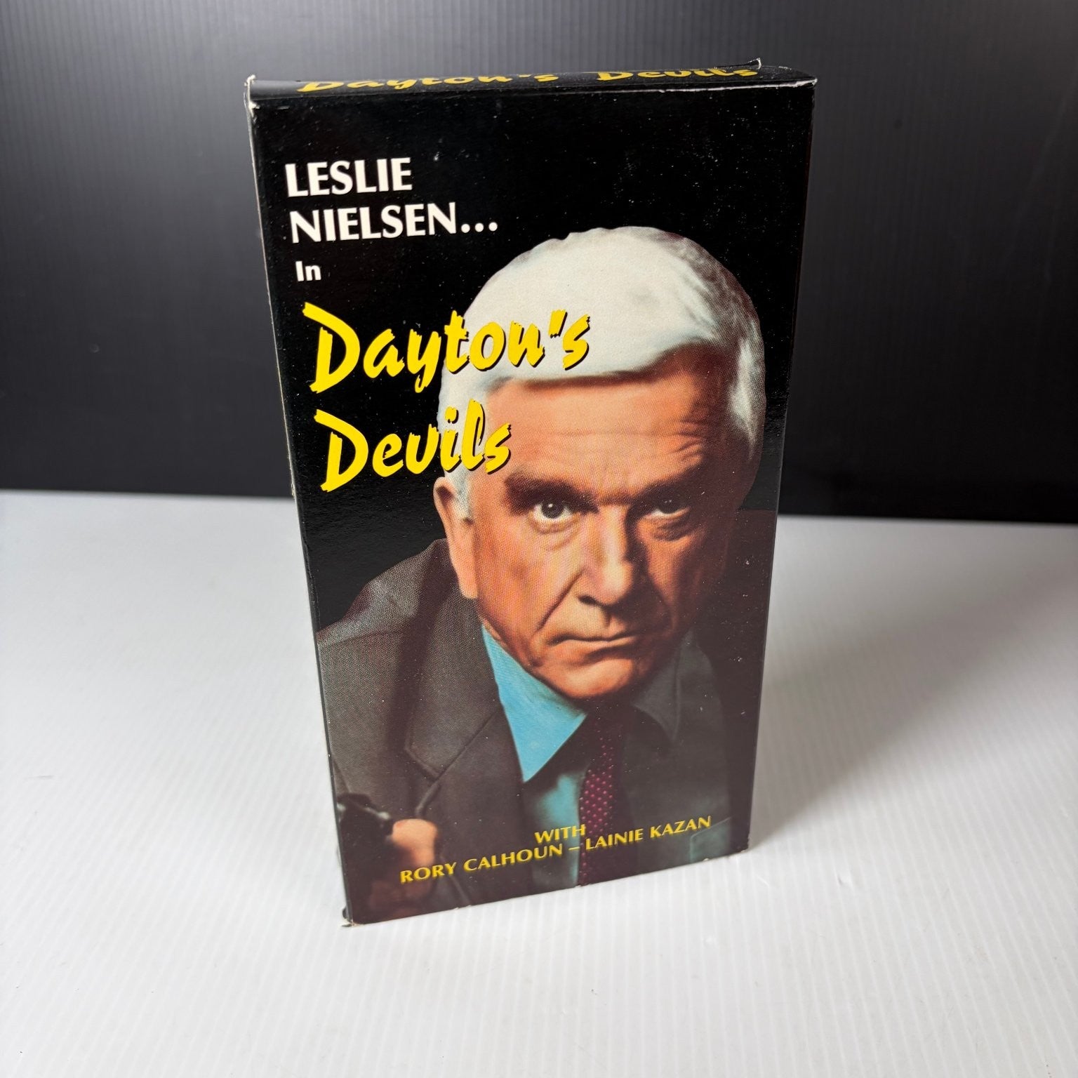 Dayton's Devils VHS 1991 Action Leslie Nielsen Front Row Entertainment