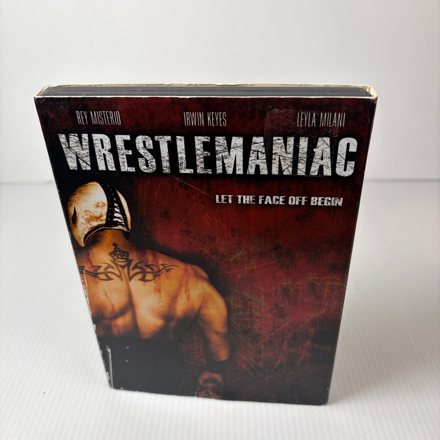Wrestlemaniac DVD 2005 Rey Mysterio Irwin Keyes Leyla Milani Horror Slasher