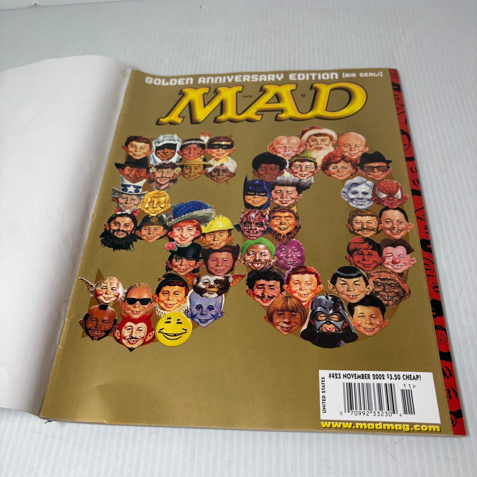 MAD Magazine November 2002 Golden Anniversary Special Edition #423
