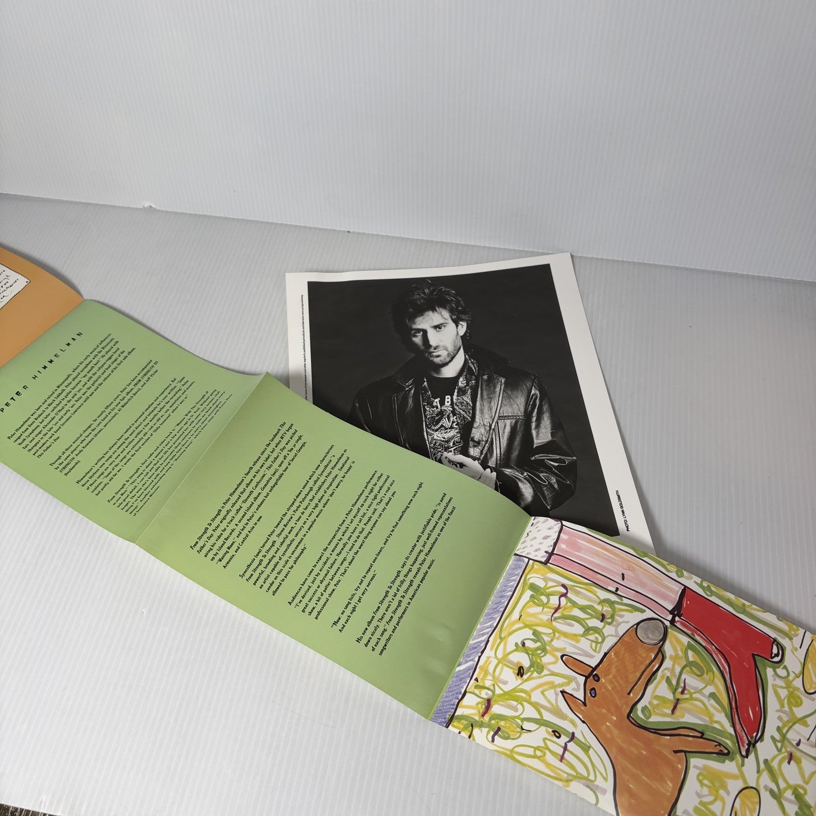 Peter Himmelman 1999 Press Kit Promo Photo & Booklet Rock Pop Music Memorabilia