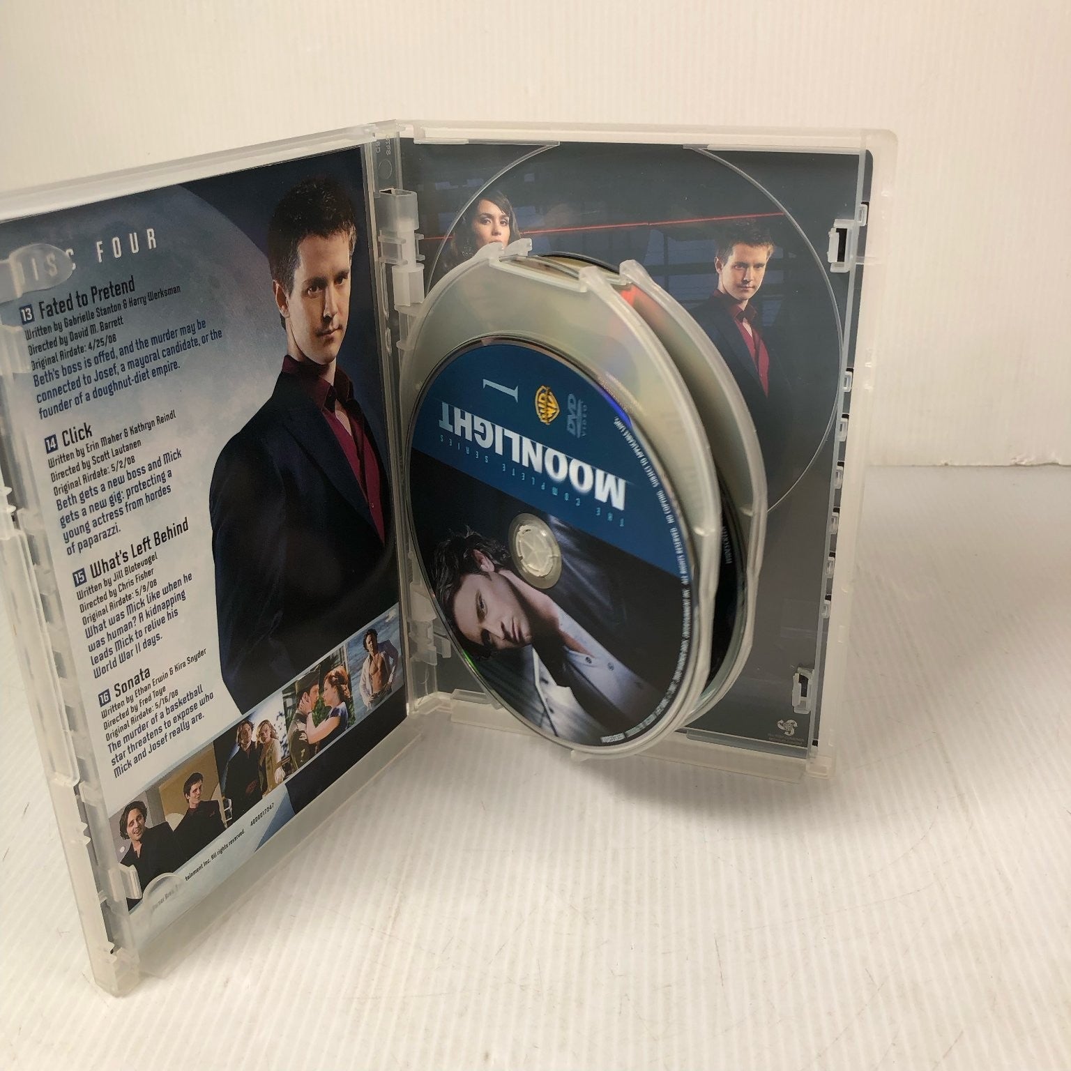 Moonlight The Complete Series DVD 2008 Alex O'Loughlin Vampire Drama TV Show
