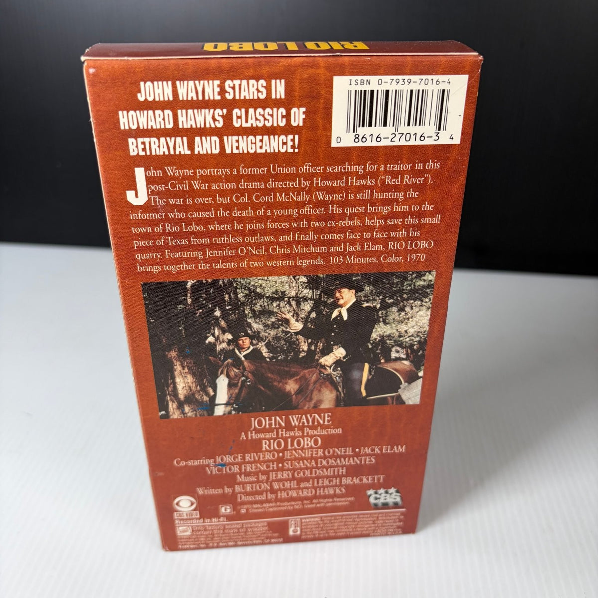 Rio Lobo VHS 1970 Western Classic John Wayne Fox Video