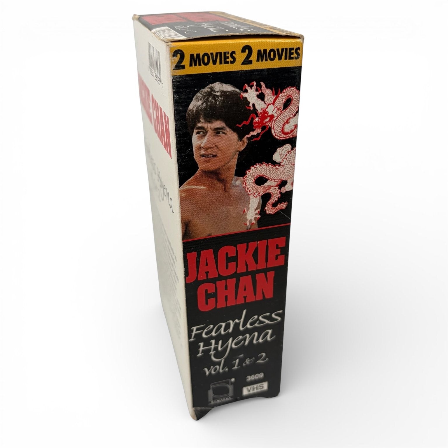 Jackie Chan Fearless Hyena Vol 1 & 2 VHS 1995 Martial Arts Simitar 2-Tape Set
