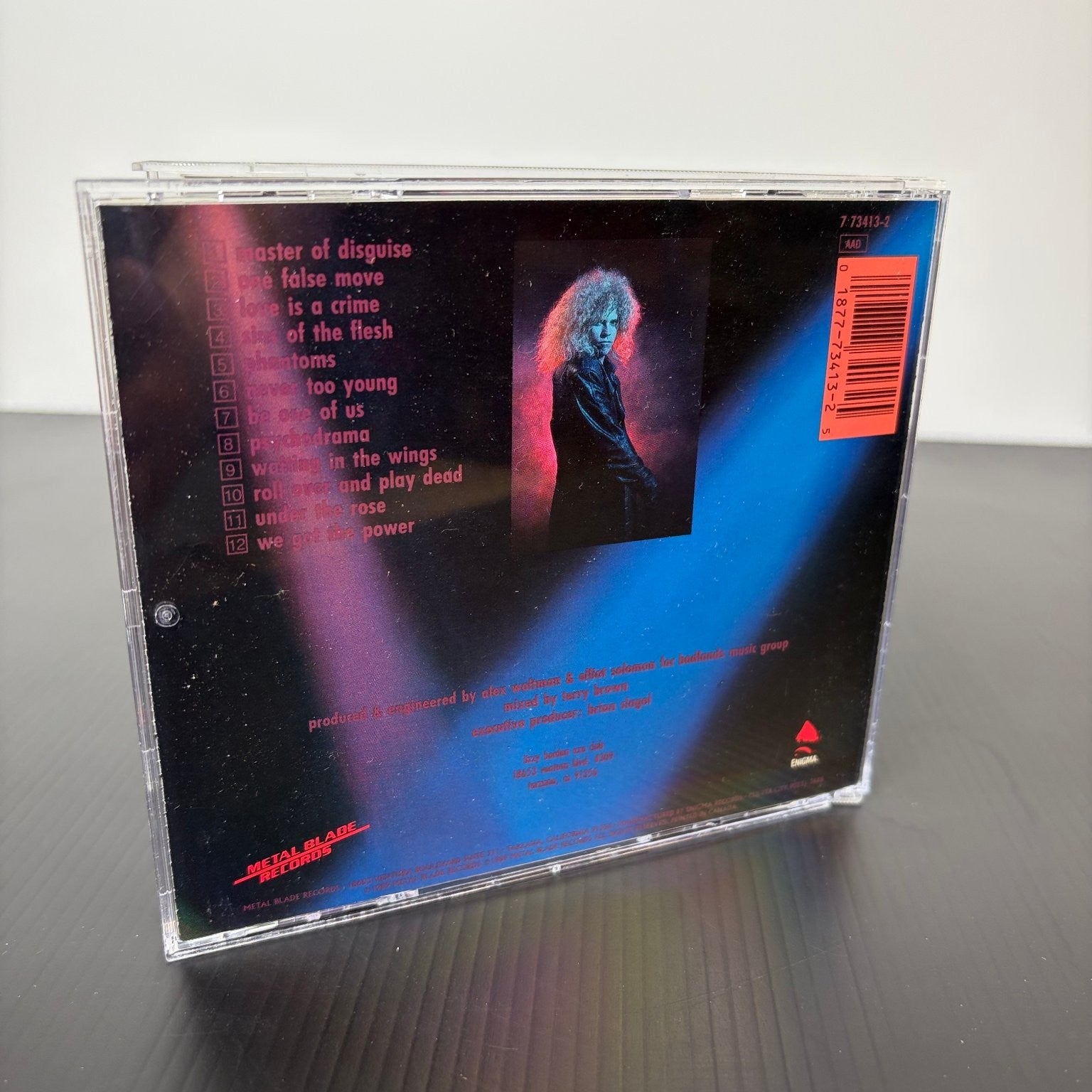 Lizzy Borden – Master of Disguise CD 1991 Heavy Metal Metal Blade