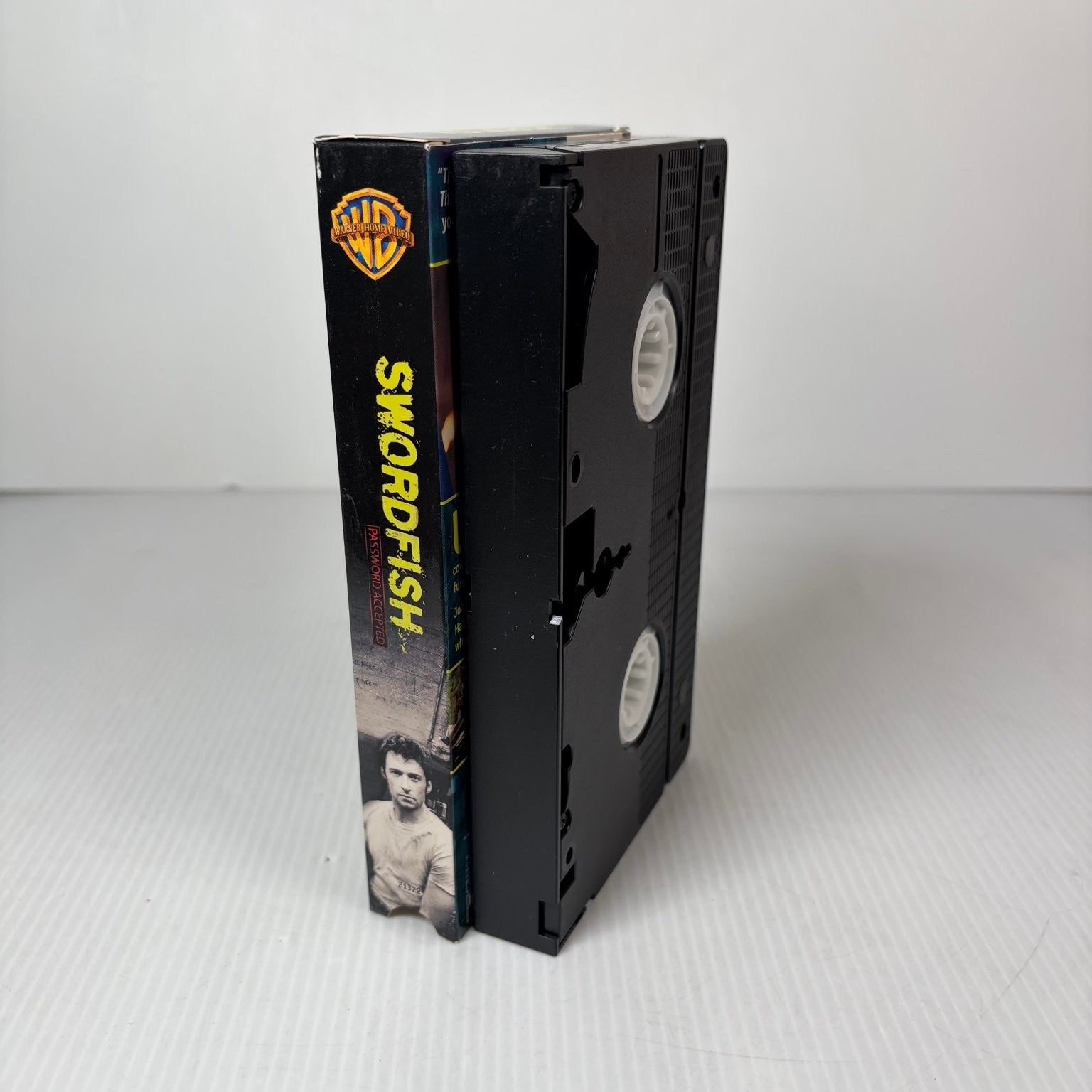 Swordfish VHS 2001 Action Thriller Bonus Footage Warner Home Video