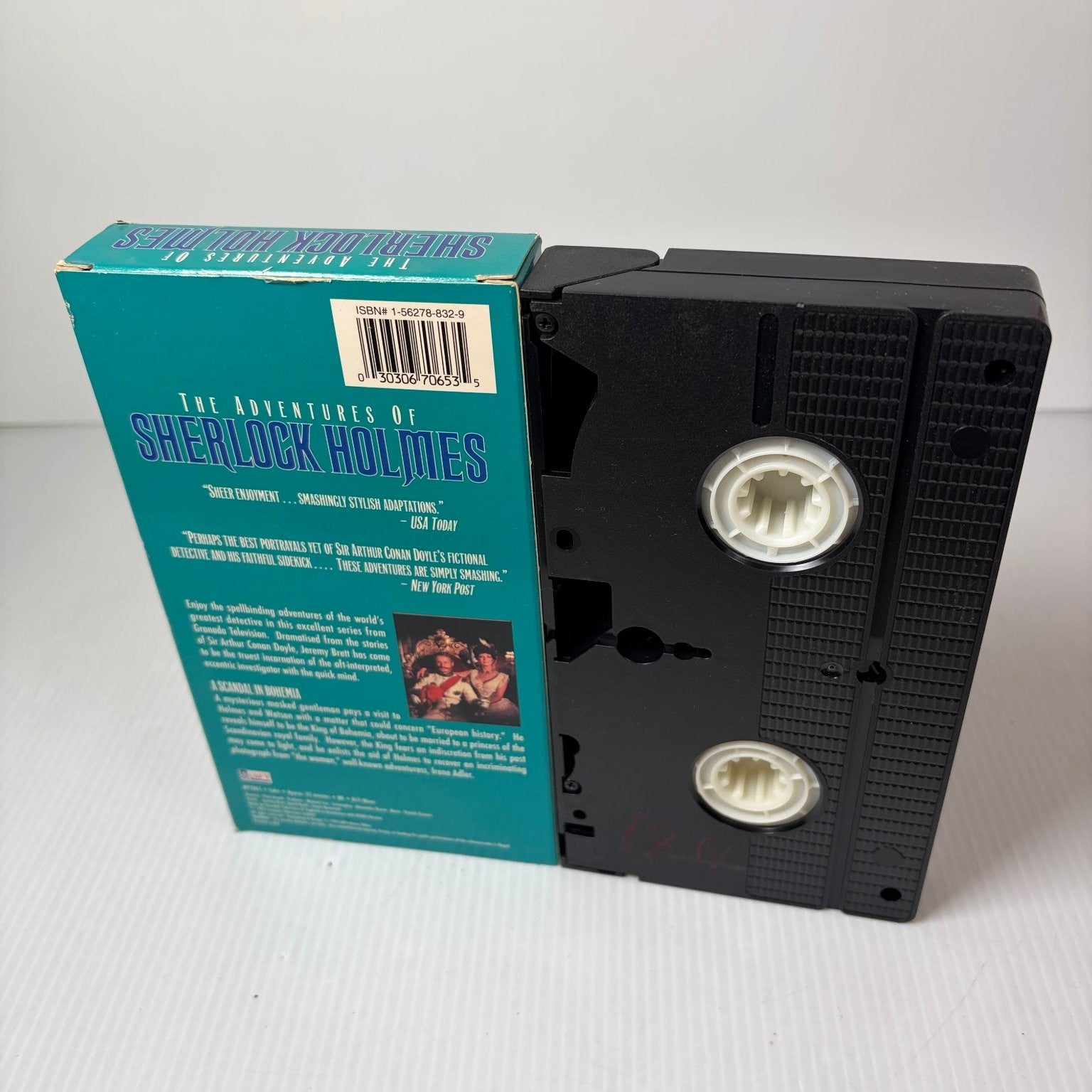 Adventures of Sherlock Holmes VHS 1984 Mystery Granada MPI Home Video