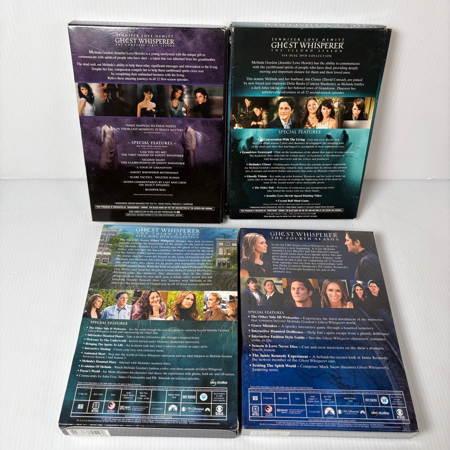 Ghost Whisperer Seasons 1-4 DVD Set Jennifer Love Hewitt Collection