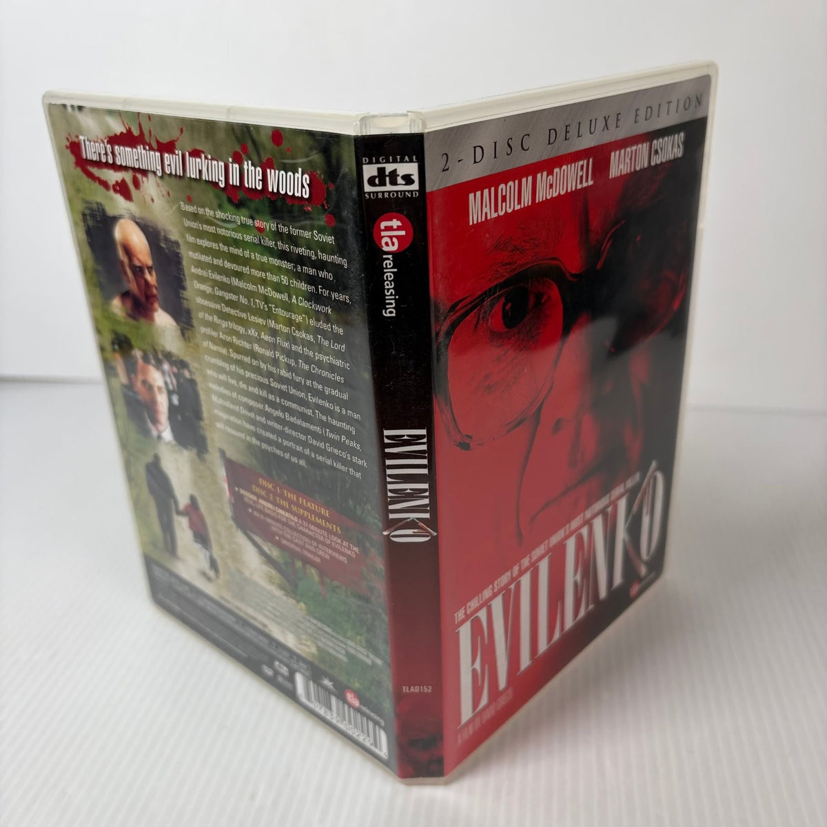 EVILENKO DVD 2004 2-Disc Deluxe Edition Malcolm McDowell Marton Csokas Thriller