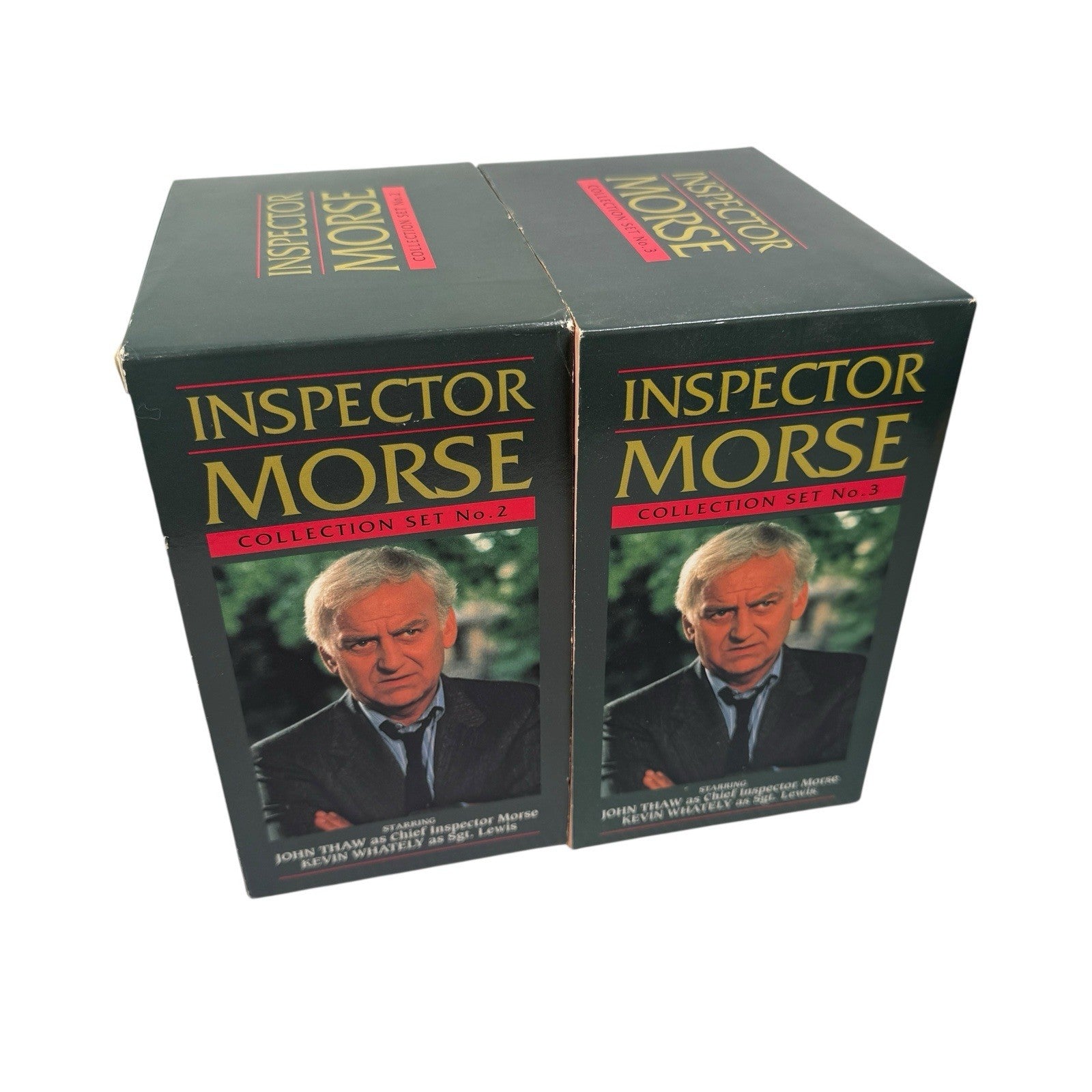 Lot Of 2 Inspector Morse British Detective Mystery VHS Sets #2 & #3