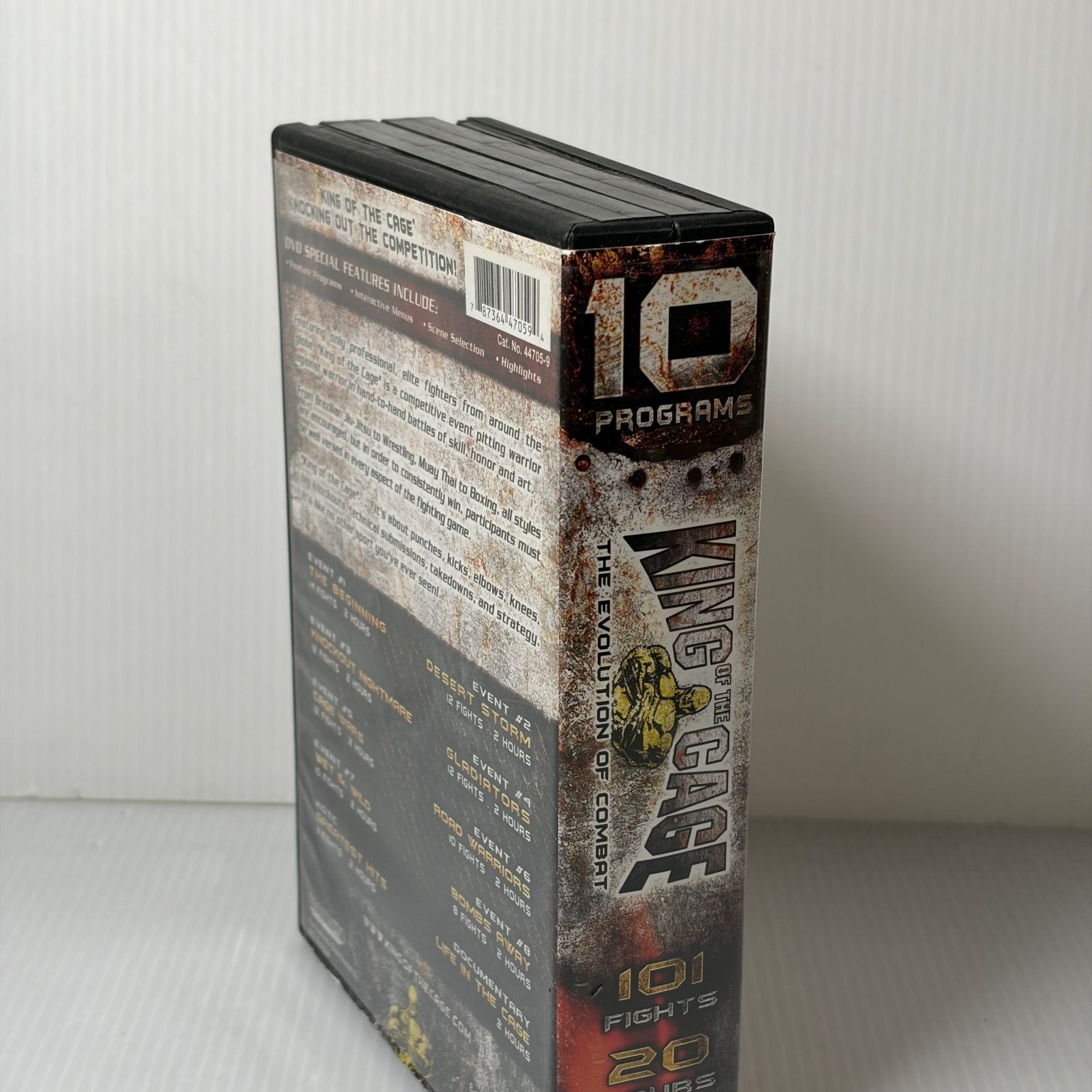 King of the Cage: Evolution of Combat DVD 2003 101 Fights MMA Documentary