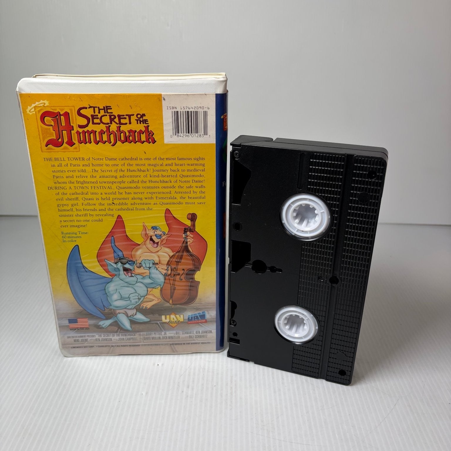 Secret of the Hunchback VHS 1997 Animated Family Adventure UAV