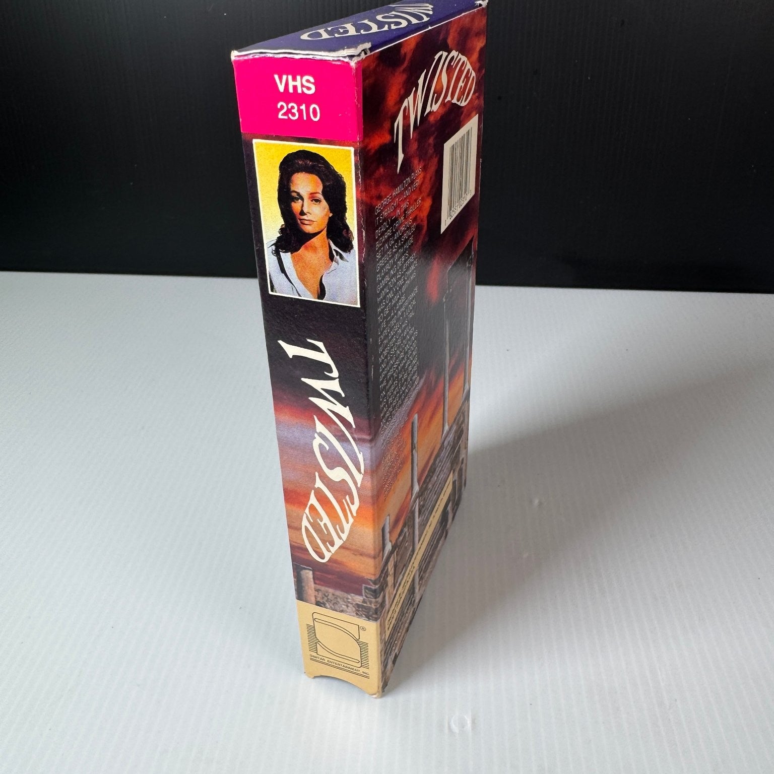 Twisted VHS 1990 Crime Thriller Original Release Direct Video