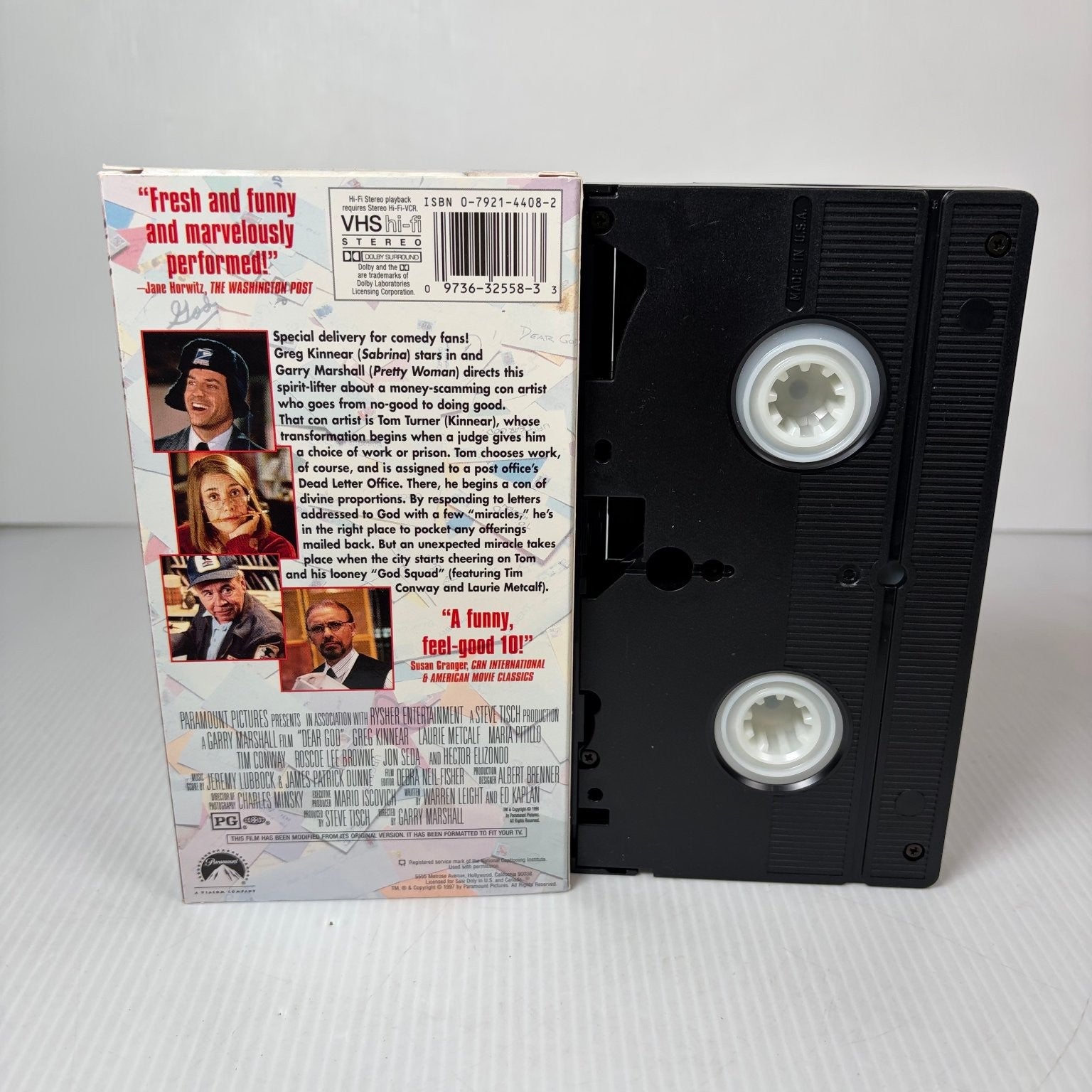 Dear God VHS 1997 Comedy Greg Kinnear Laurie Metcalf Paramount PG