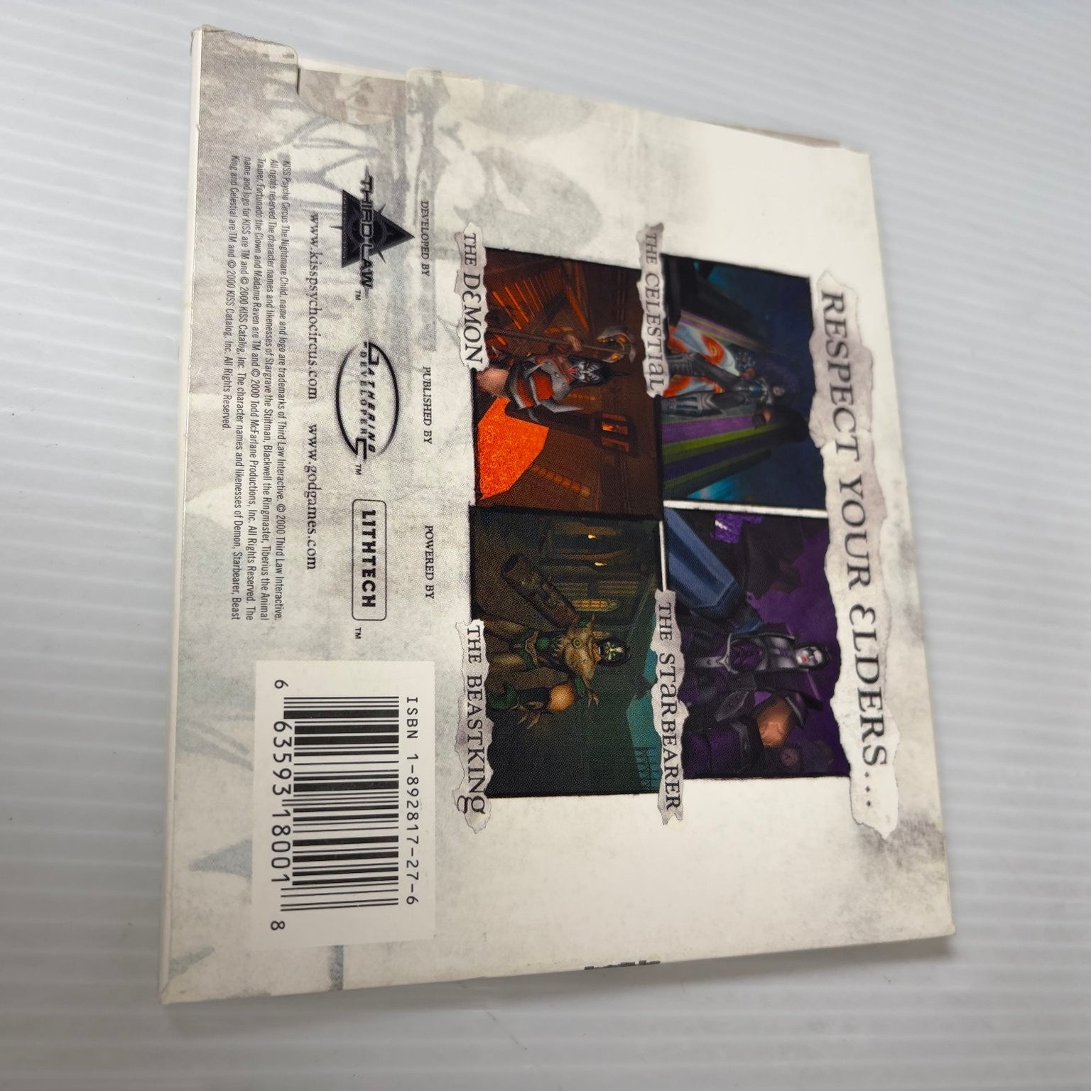 KISS Psycho Circus The Nightmare Child Big Box PC CD-ROM Game Action FPS